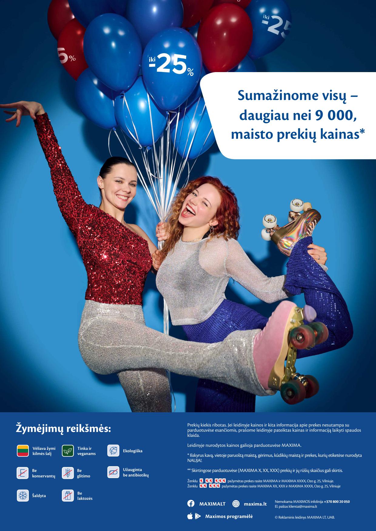 MAXIMA nuolaidų leidinys "Kainų mažinimo revoliucija" 2026.03.03 - 2026.03.09