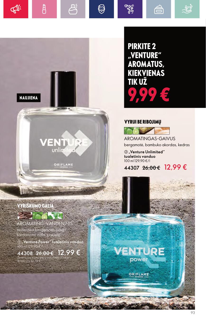 Naujas ORIFLAME katalogas galioja 2023.09.13 - 2023.10.03