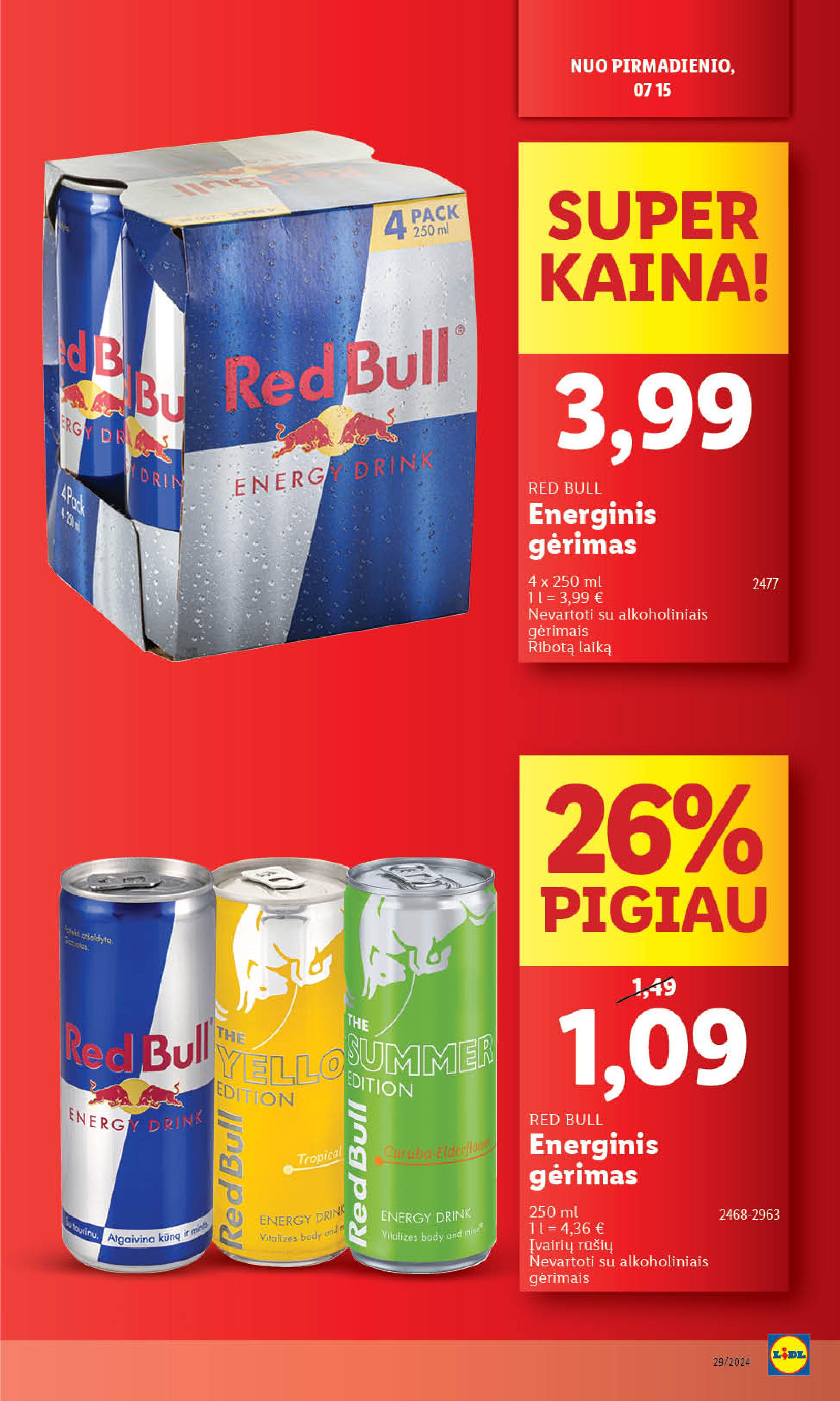 Naujausias LIDL kaininis katalogas 2024.07.15 - 2024.07.21