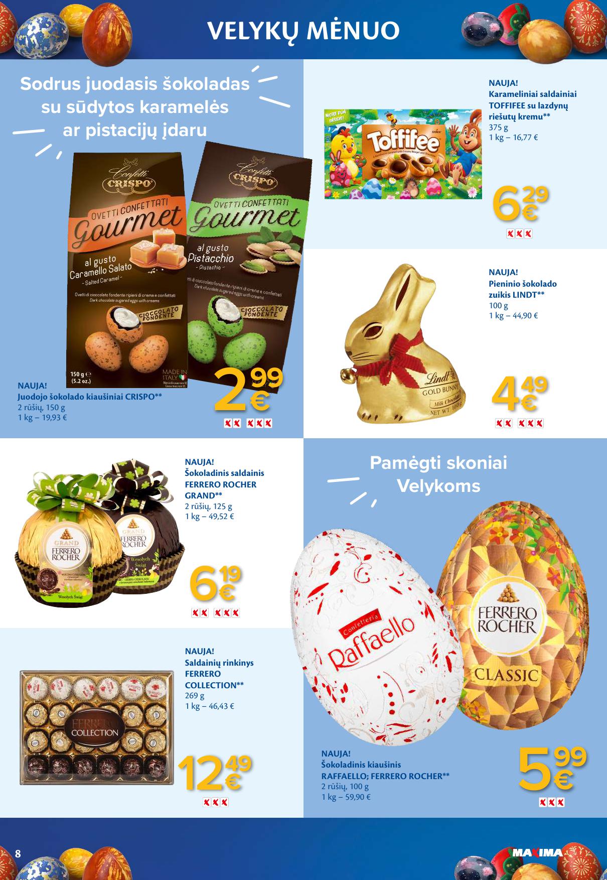 MAXIMA katalogas "VELYKŲ MĖNUO" 2026.03.03 - 2026.04.06
