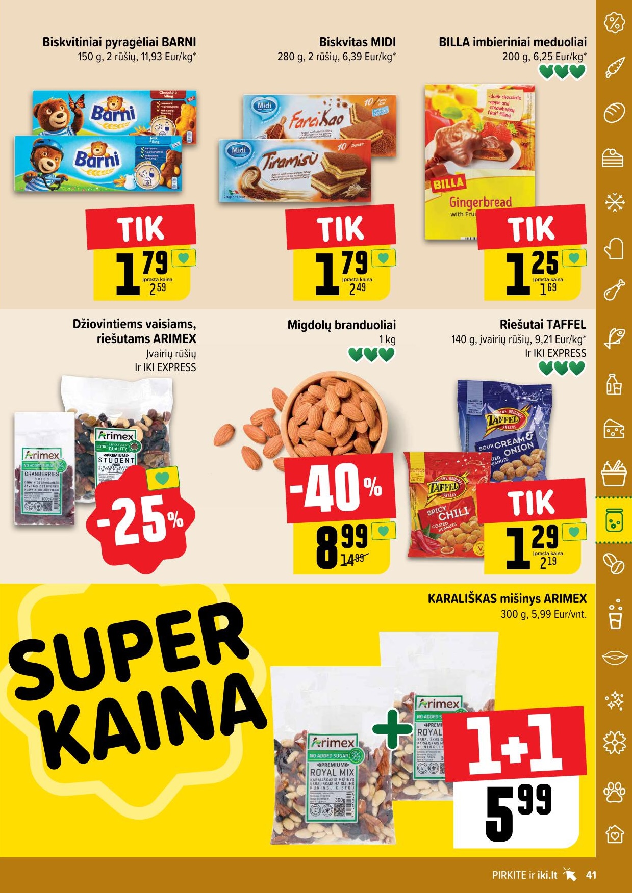 Naujausias IKI kaininis katalogas 2024.11.04 - 2024.11.10