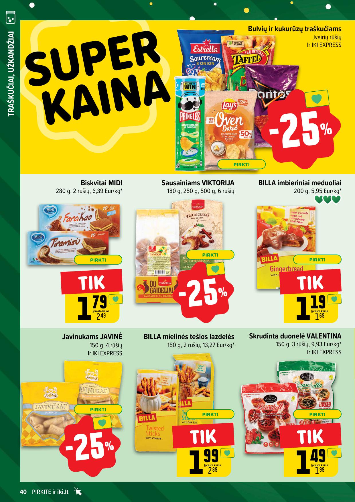 Naujausias IKI kaininis katalogas 2024.12.02 - 2024.12.08