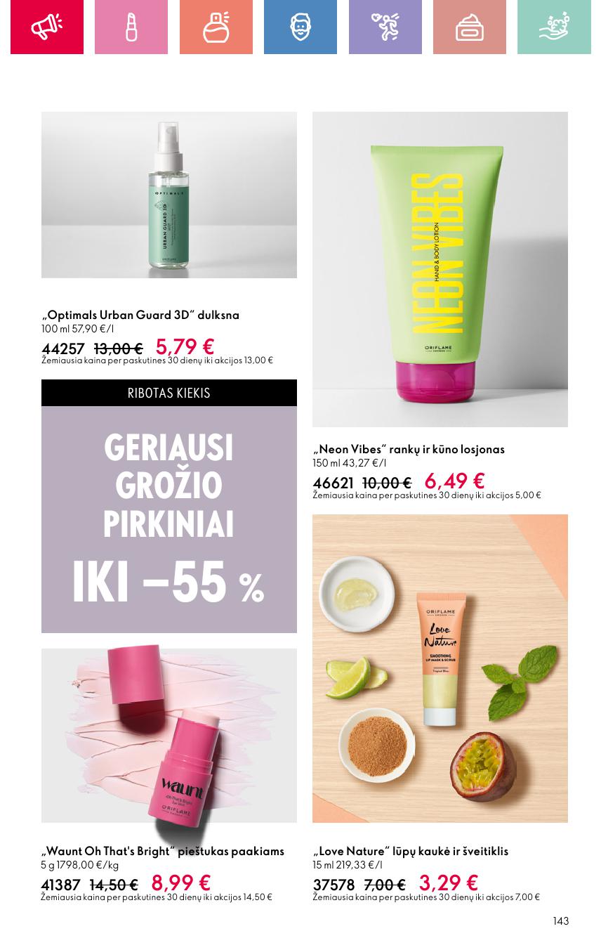 Naujas ORIFLAME katalogas galioja 2025.05.11 - 2025.05.31