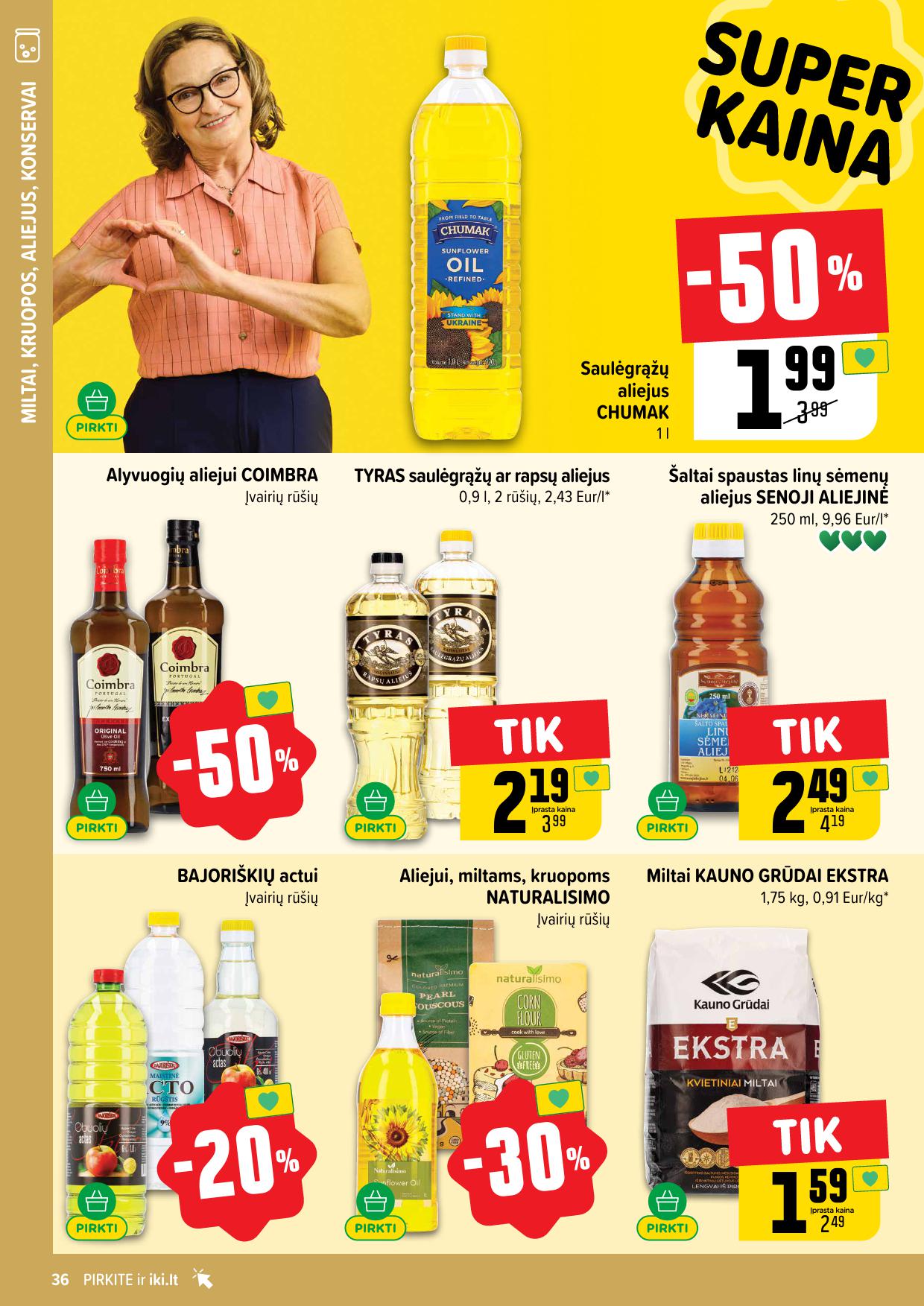 IKI SAVAITĖLĖ akcijų ir nuolaidų leidinys Nr.29 2025.07.14 - 2025.07.20