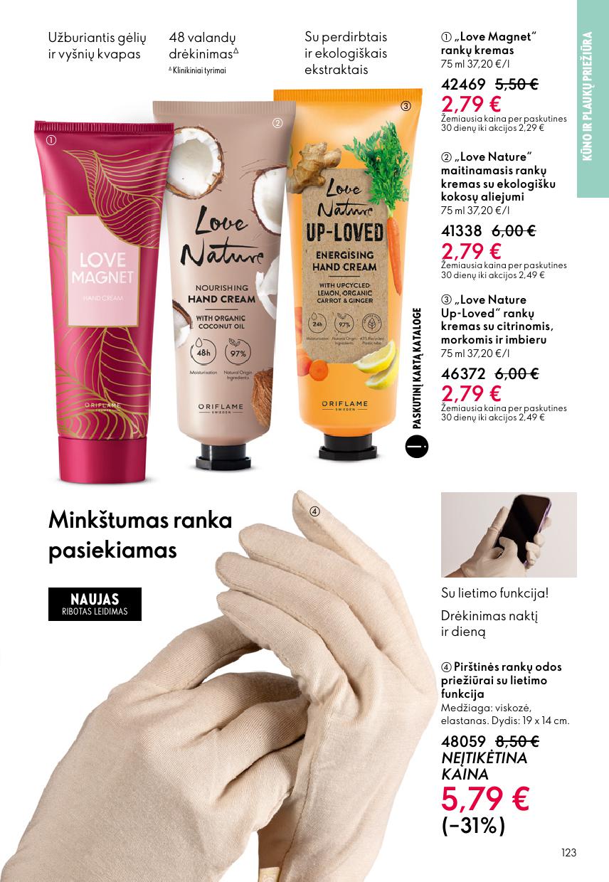 Naujas ORIFLAME katalogas galioja 2026.04.22 - 2026.05.12