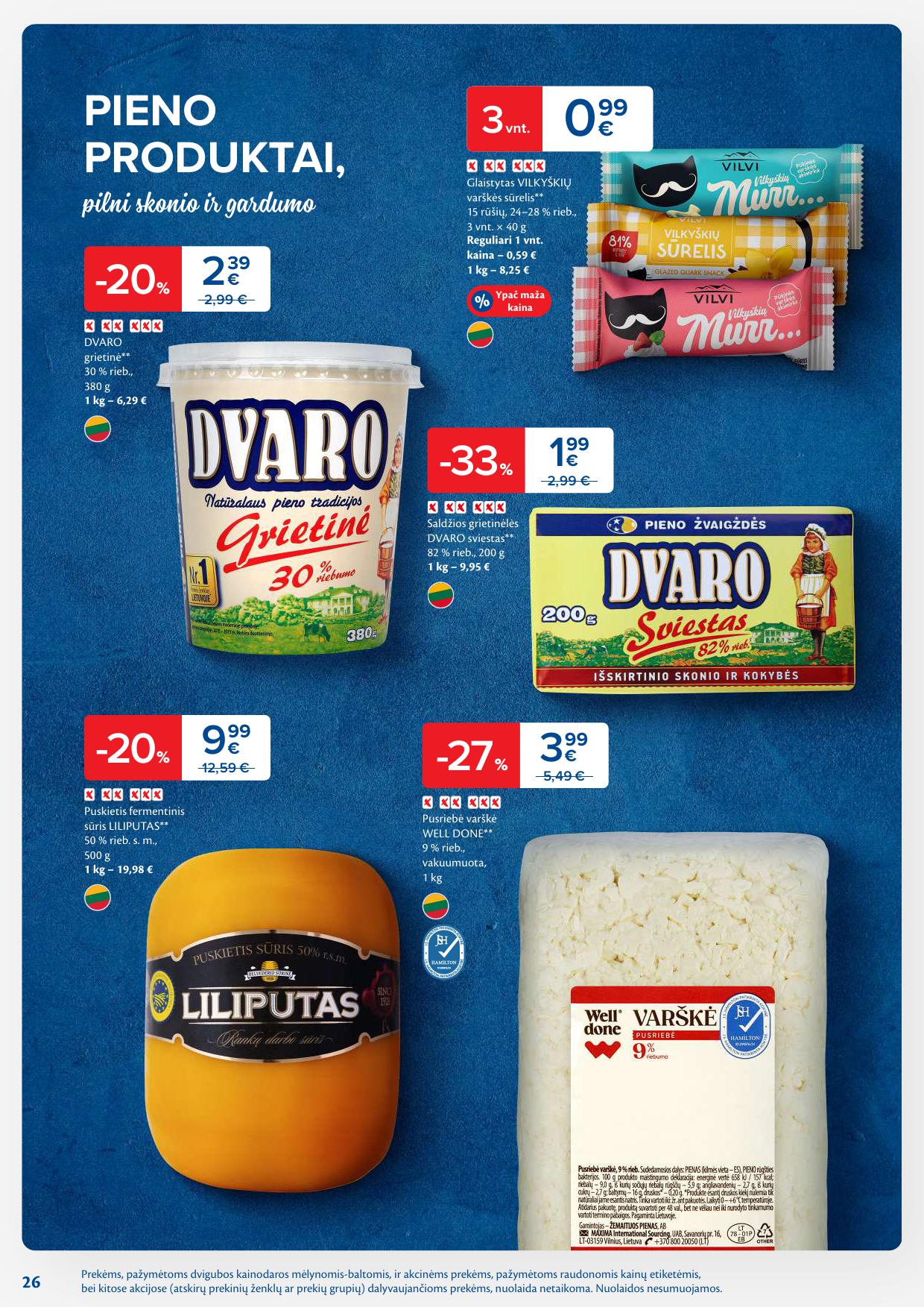 Naujausias MAXIMA kaininis katalogas 2026.02.10 - 2026.02.16