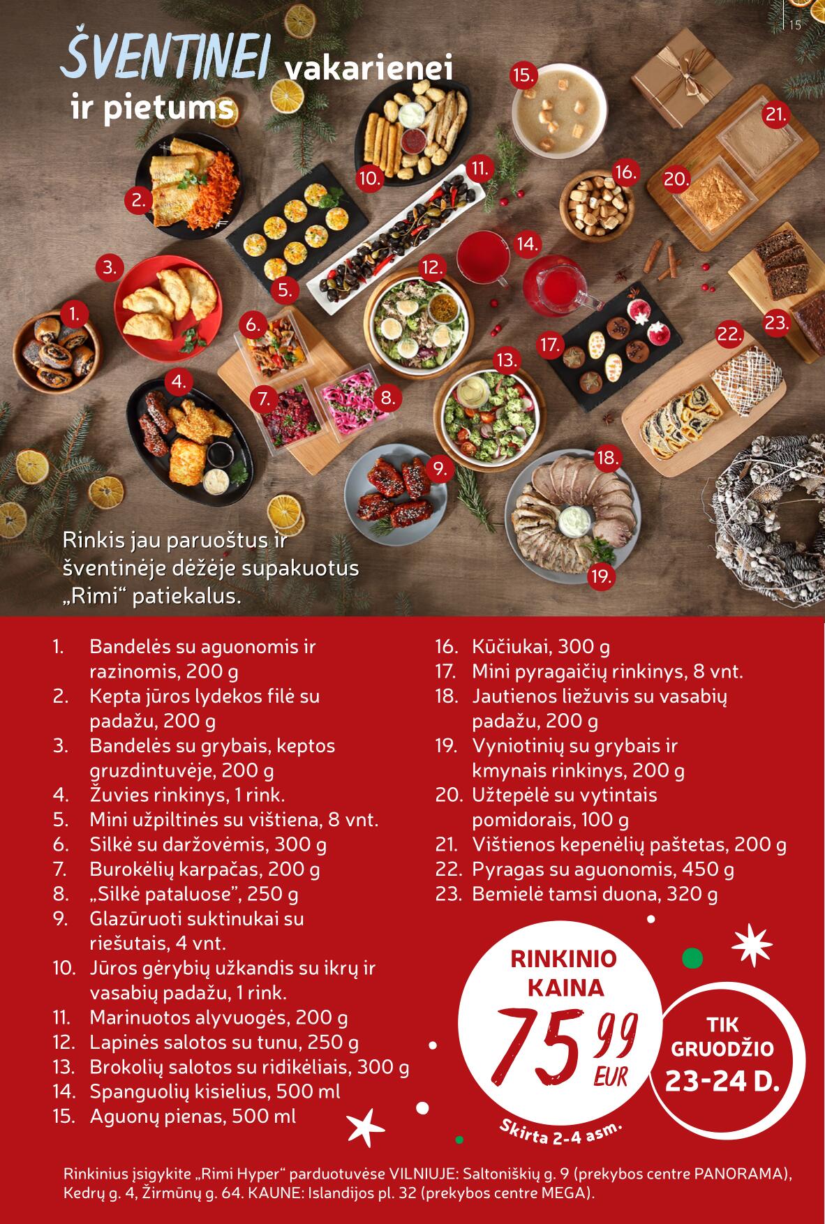 Naujausias RIMI kaininis katalogas 2022.12.20 - 2022.12.26