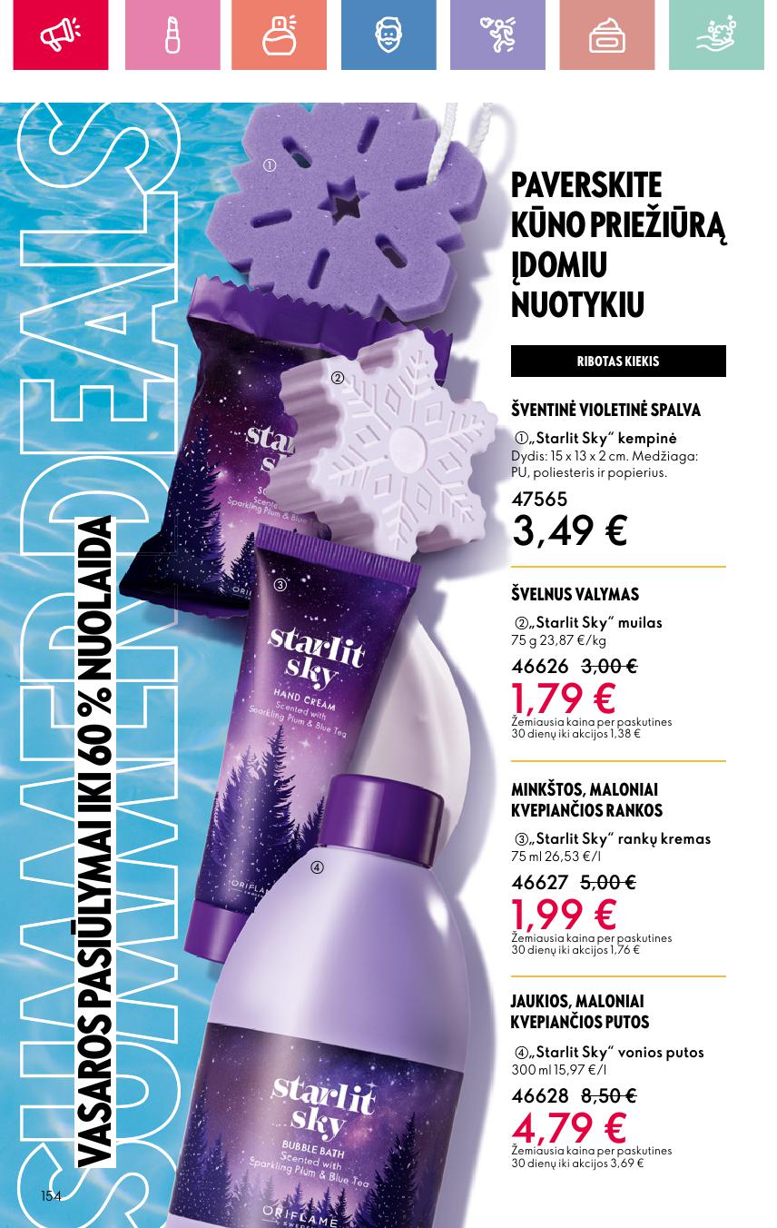 ORIFLAME katalogas galioja 2025.06.01 - 2025.06.21