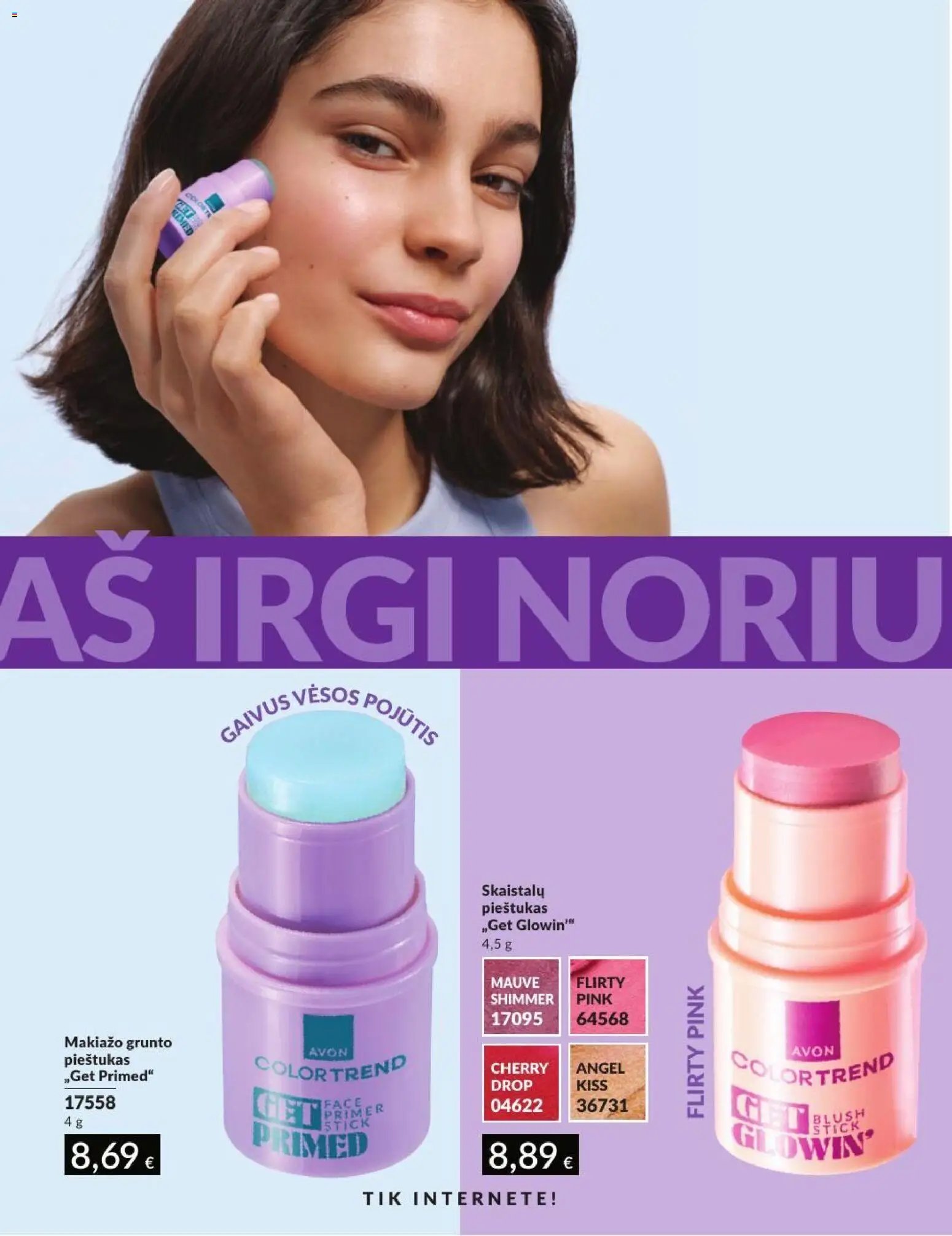 Naujas AVON katalogas galioja 2026.07.01 - 2026.07.31