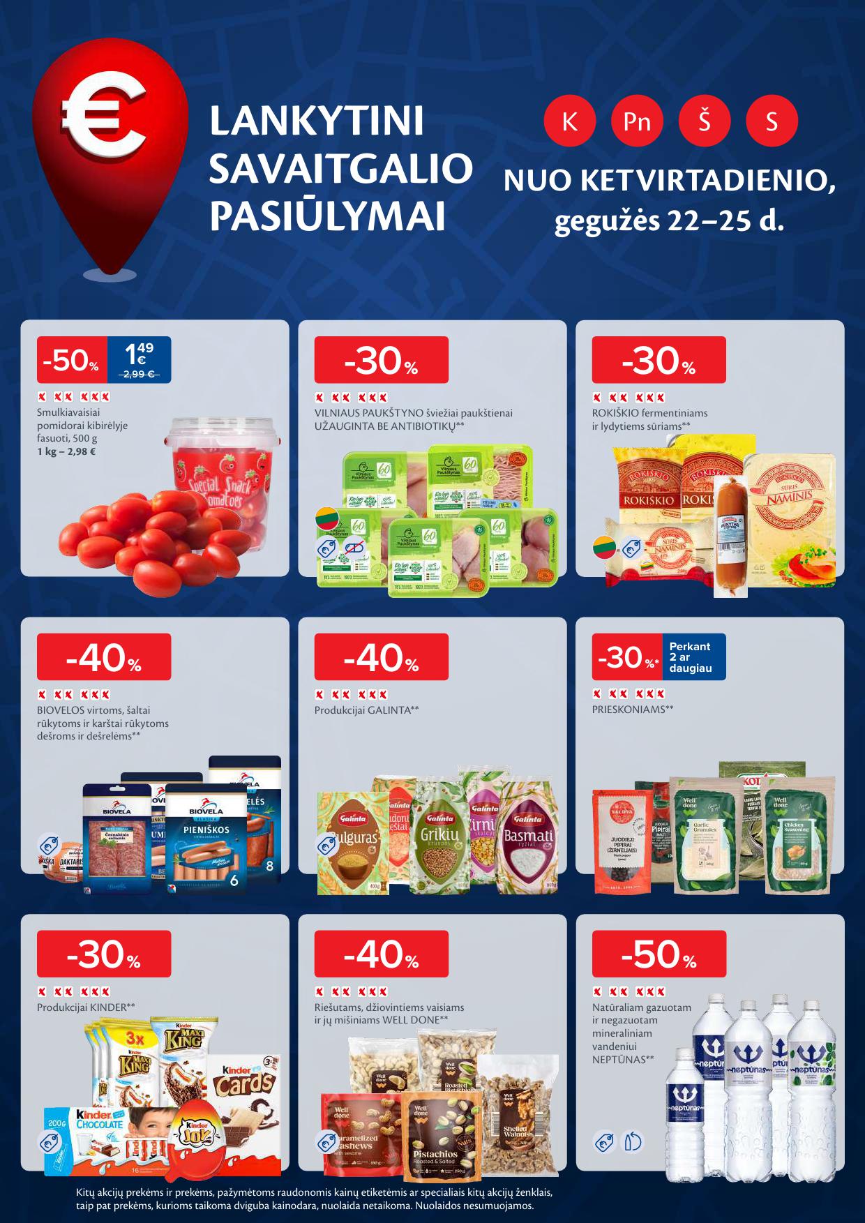 Naujausias MAXIMA kaininis katalogas 2025.05.20 - 2025.05.26