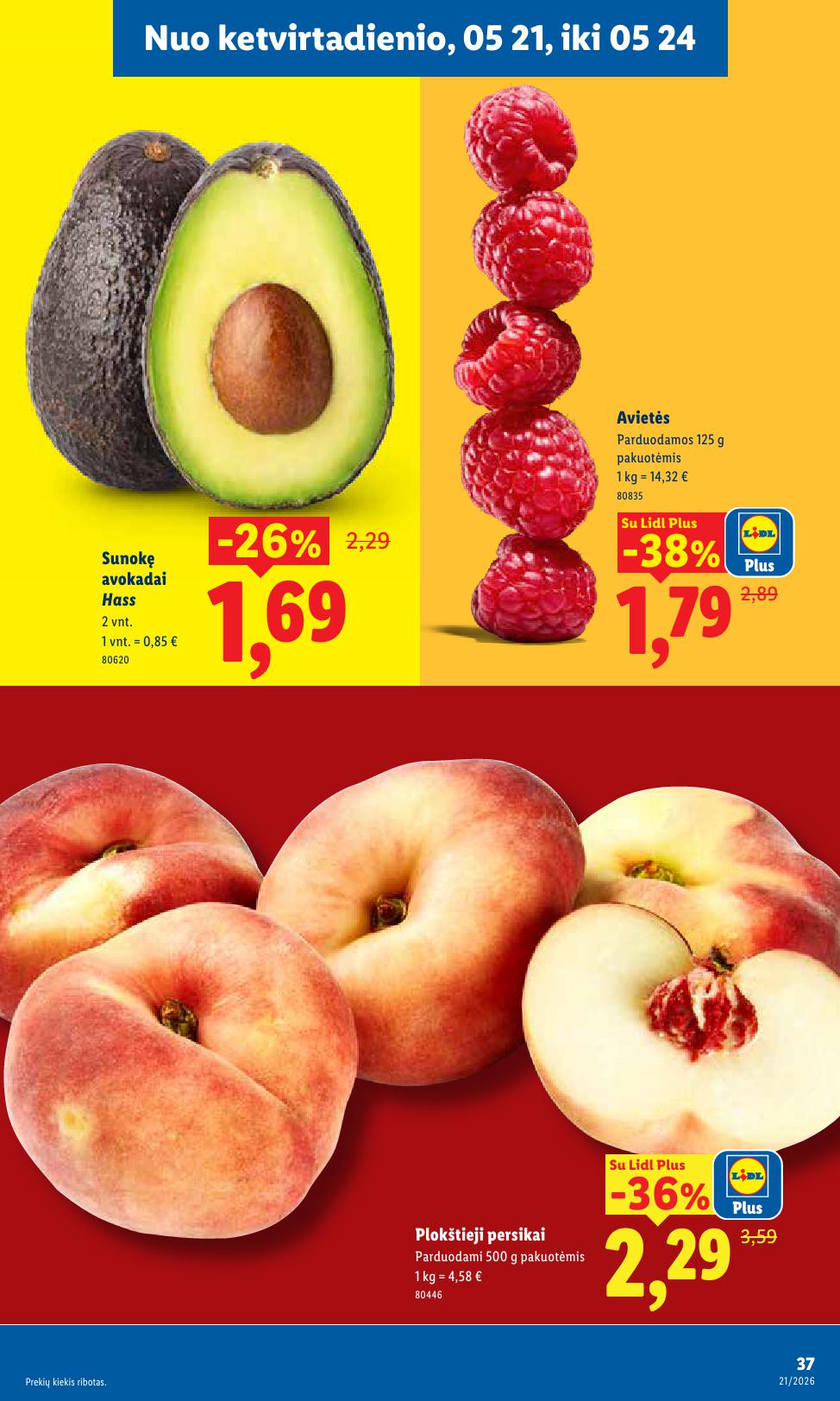 Naujausias LIDL kaininis katalogas 2026.05.18 - 2026.05.24