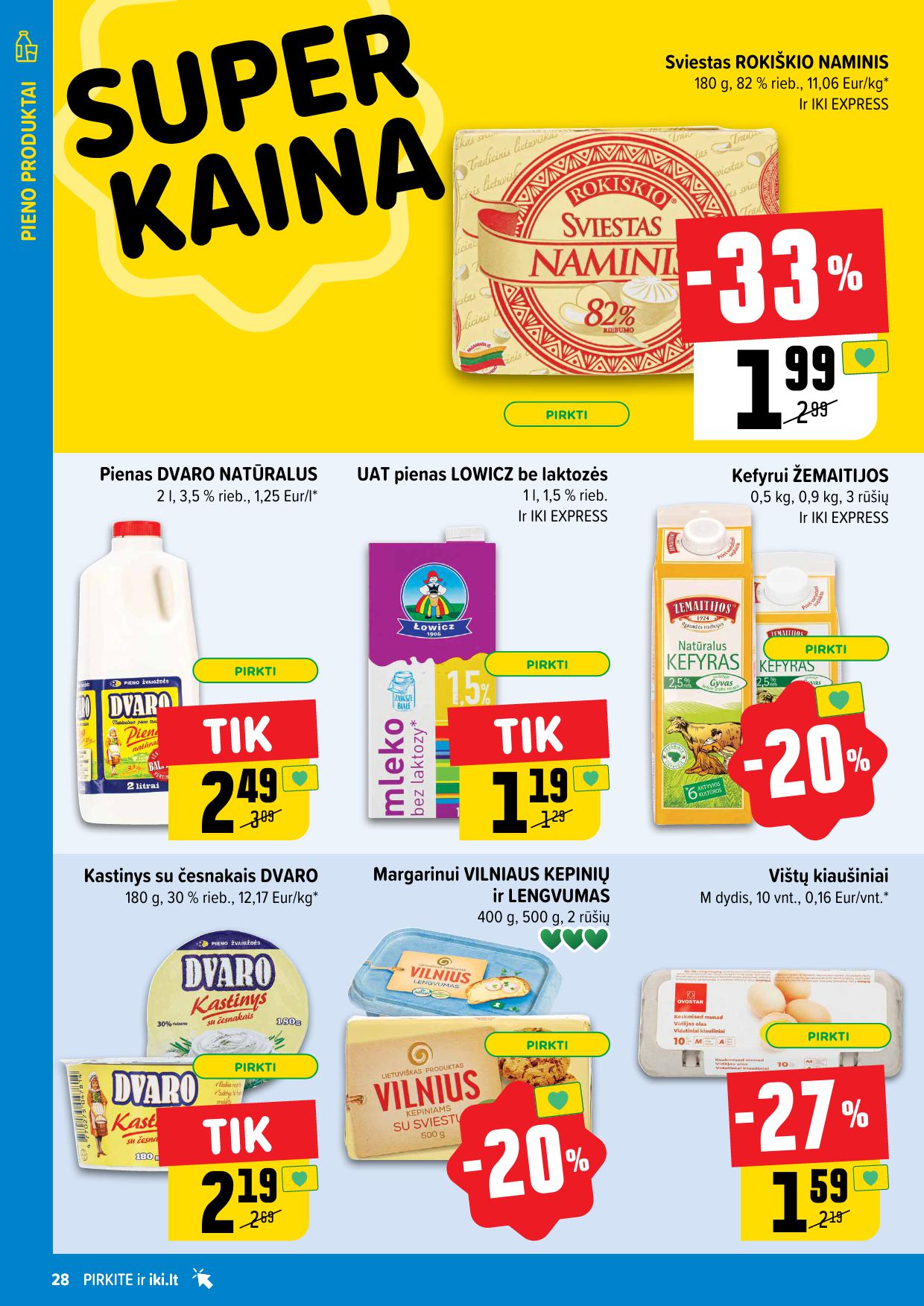 Naujausias IKI kaininis katalogas 2025.02.17 - 2025.02.23