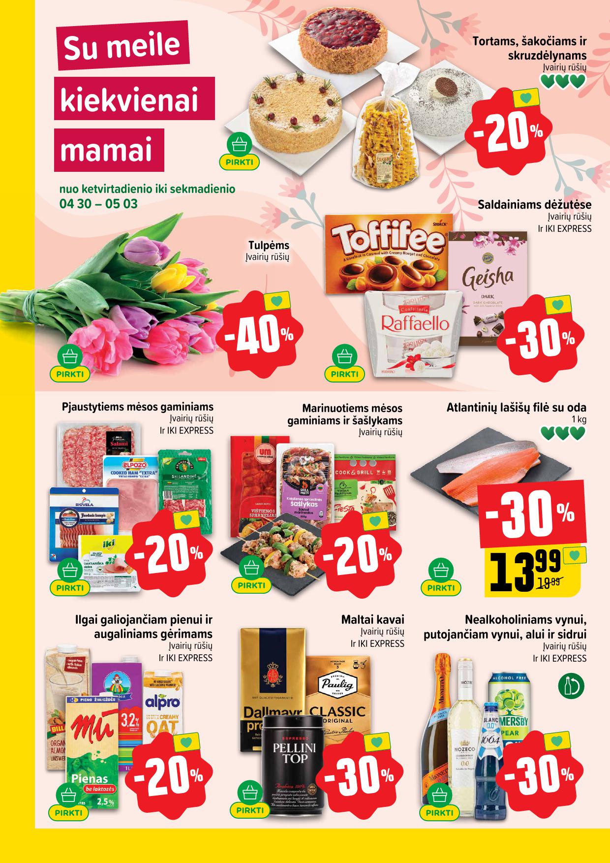 Naujausias IKI kaininis katalogas 2026.04.27 - 2026.05.03