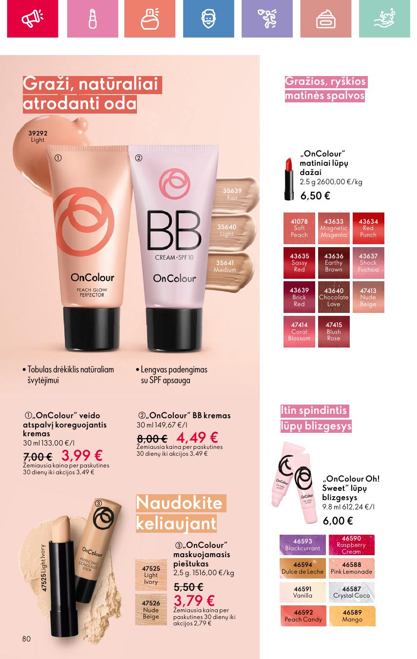 ORIFLAME katalogas galioja 2025.08.03 - 2025.08.23