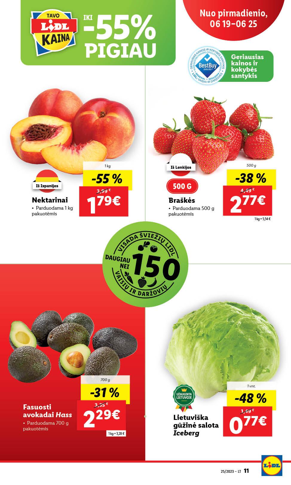 Naujausias LIDL kaininis katalogas 2023.06.19 - 2023.06.25