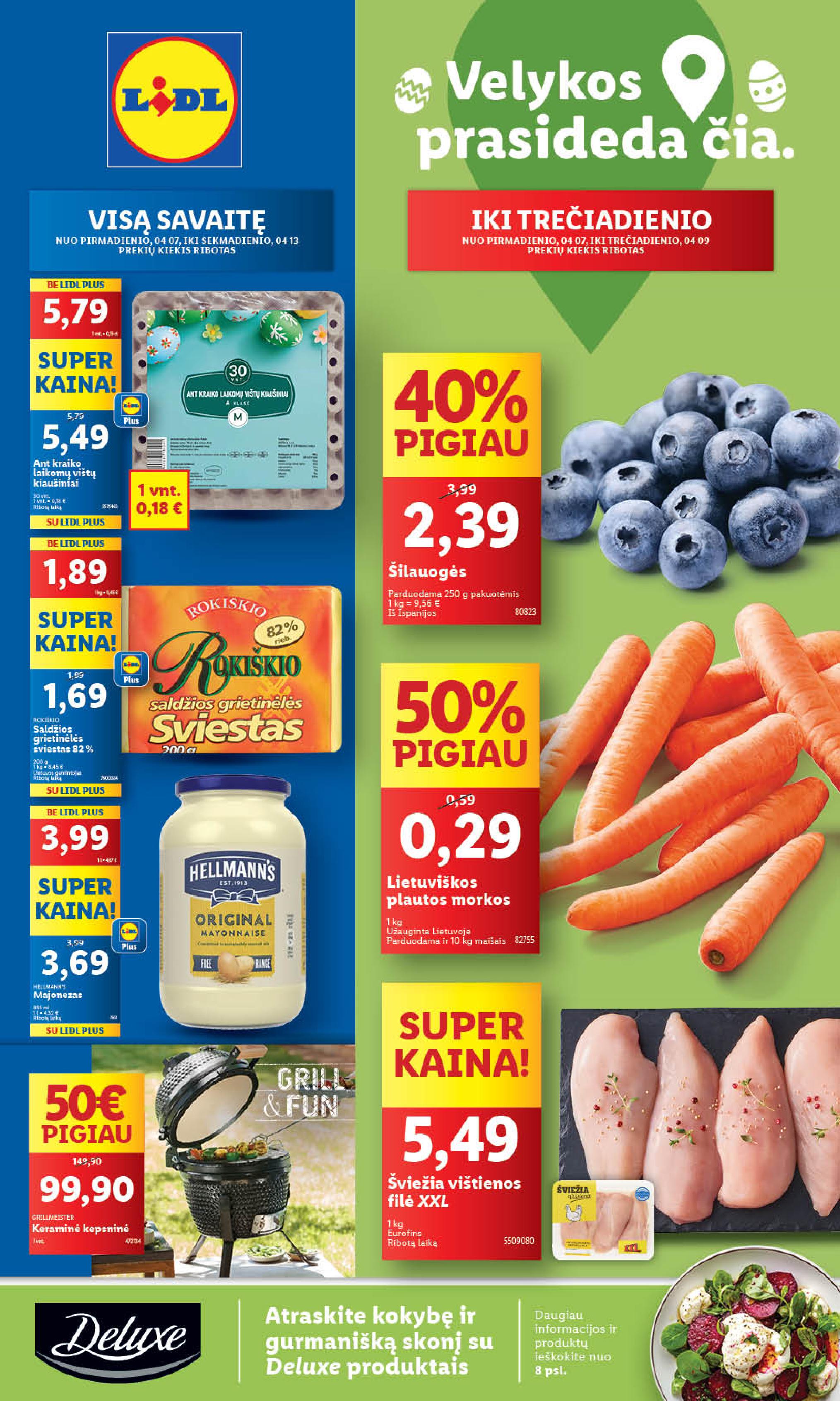 Naujausias LIDL kaininis katalogas 2025.04.07 - 2025.04.13