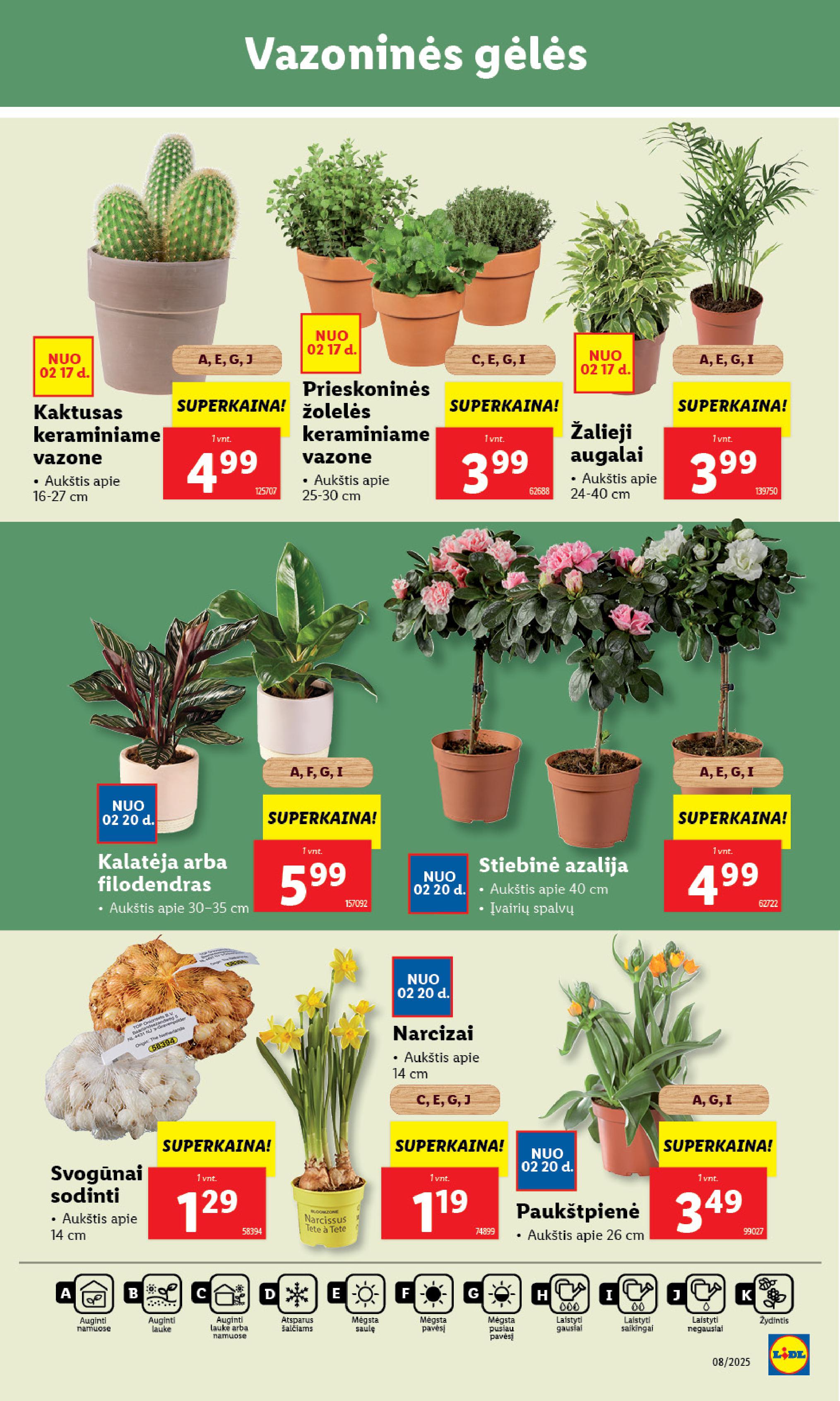 Naujausias LIDL kaininis katalogas 2025.02.17 - 2025.02.23