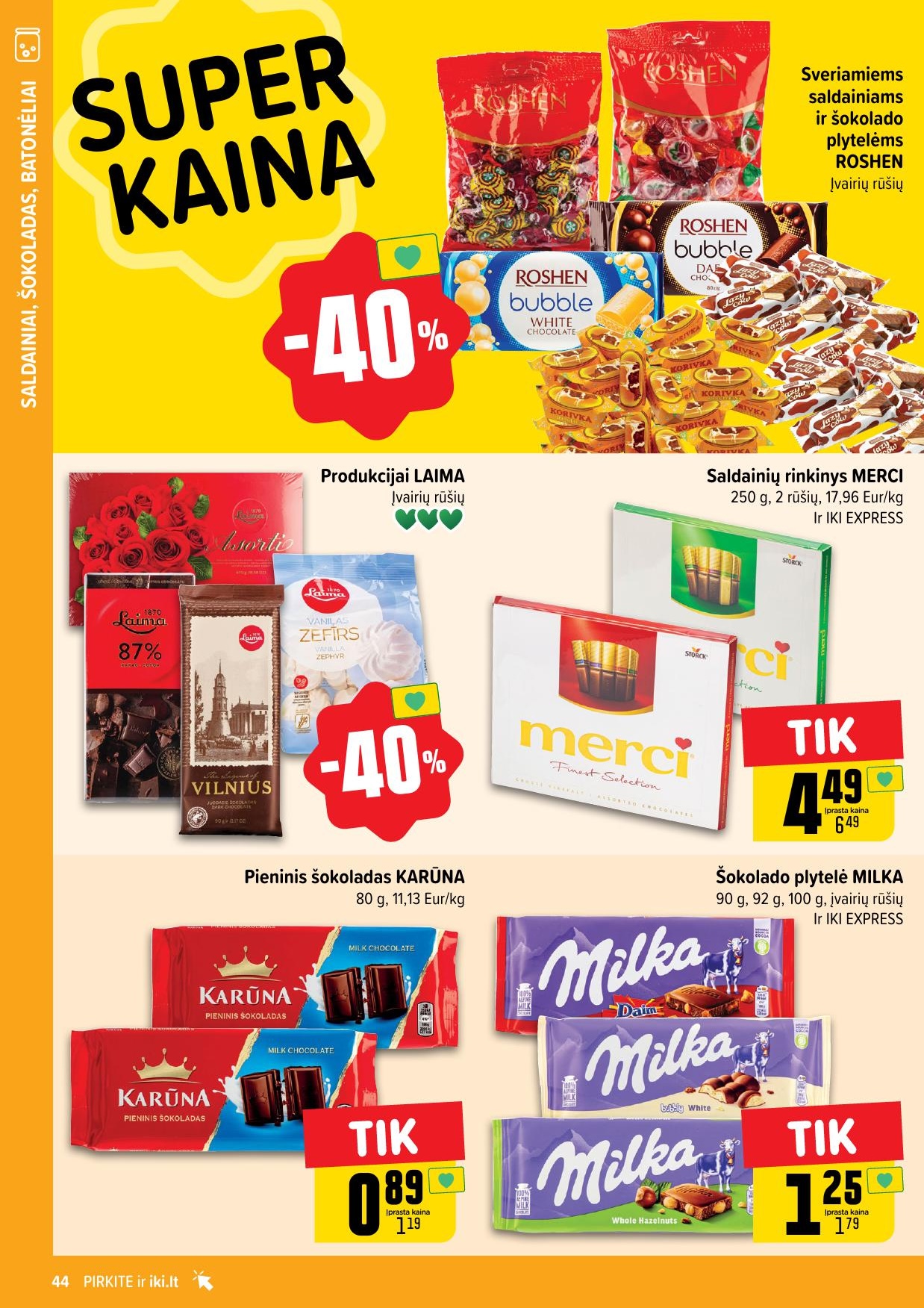 Naujausias IKI kaininis katalogas 2024.03.11 - 2024.03.17