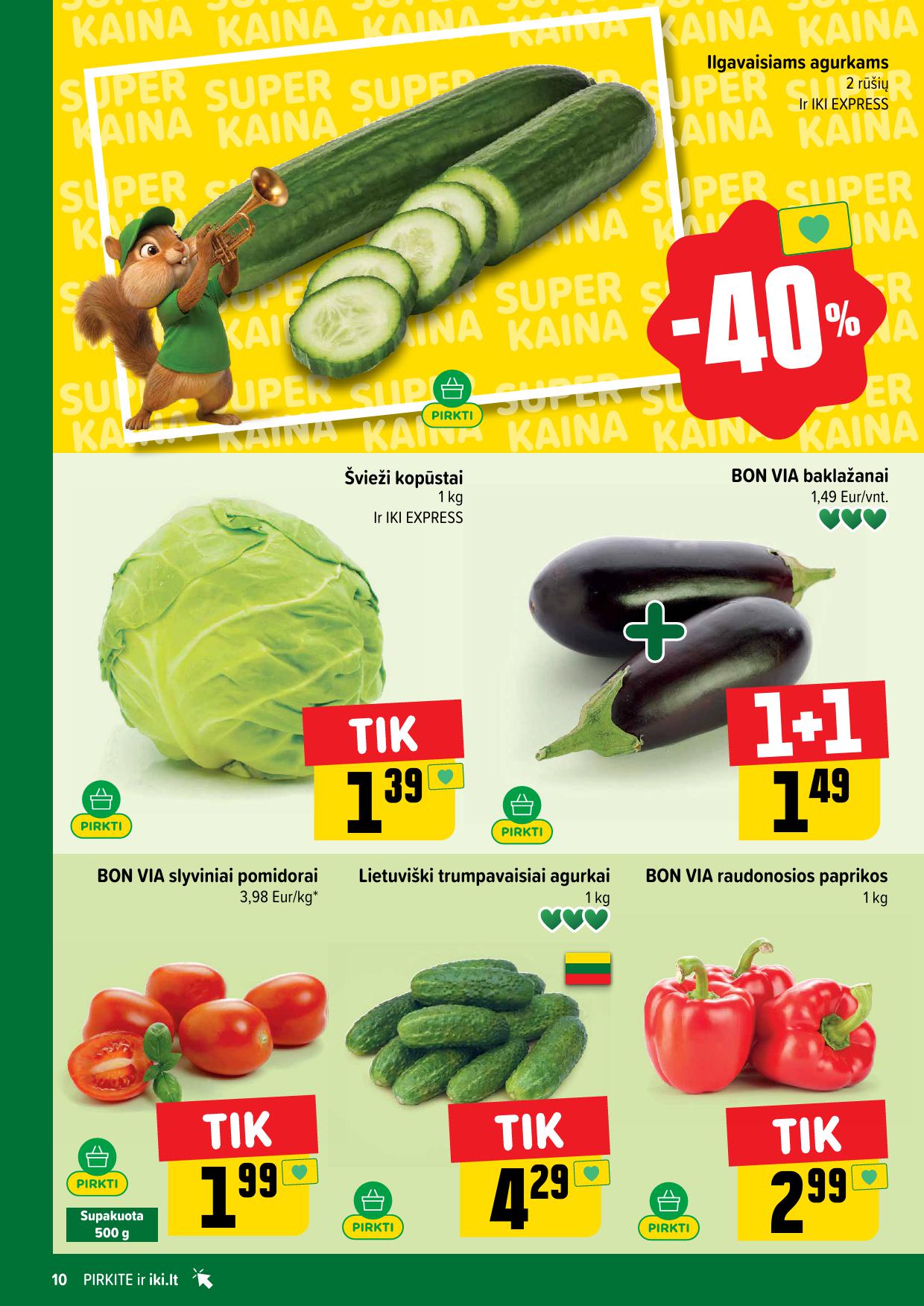 Naujausias IKI kaininis katalogas 2026.04.27 - 2026.05.03