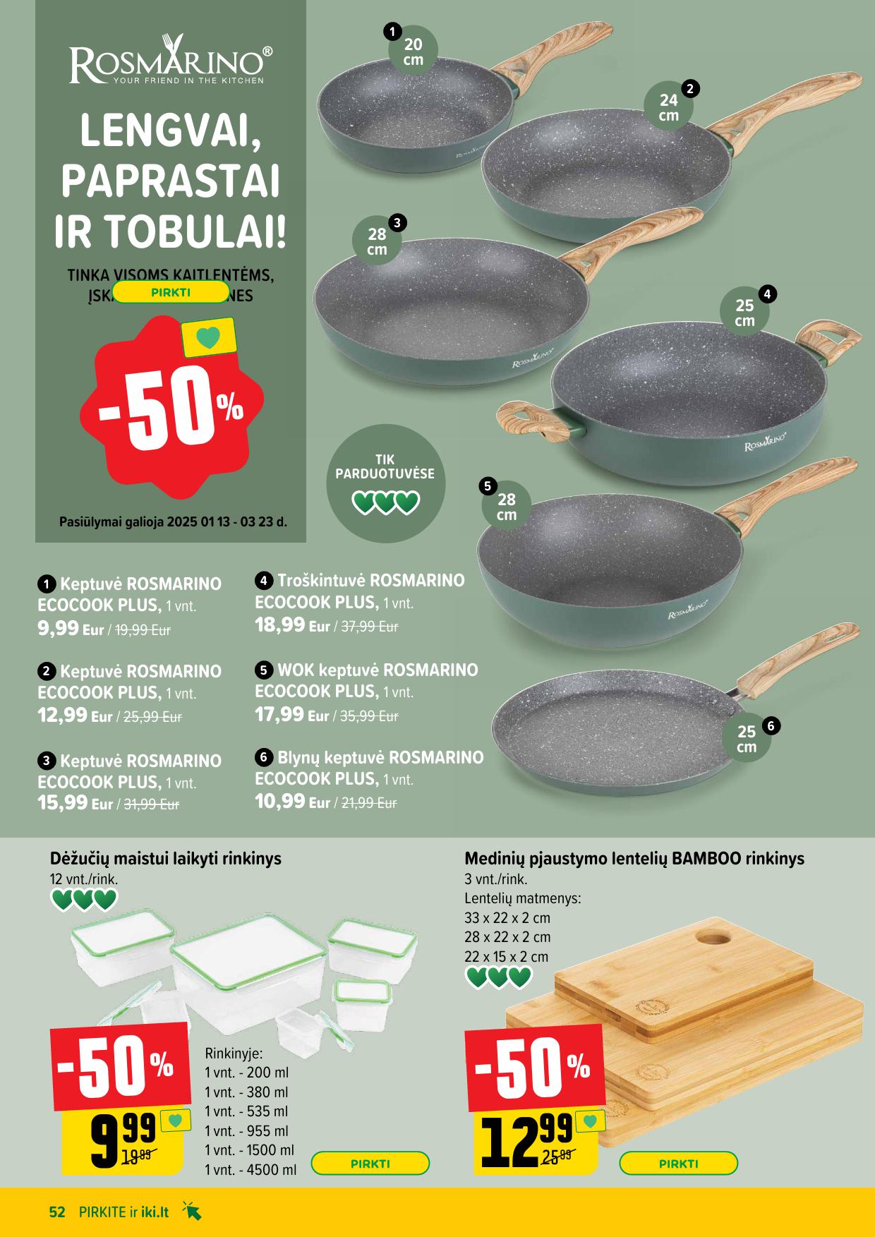 Naujausias IKI kaininis katalogas 2025.01.13 - 2025.01.19