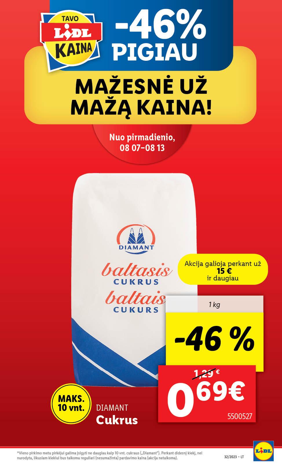 Naujausias LIDL kaininis katalogas 2023.08.07 - 2023.08.13