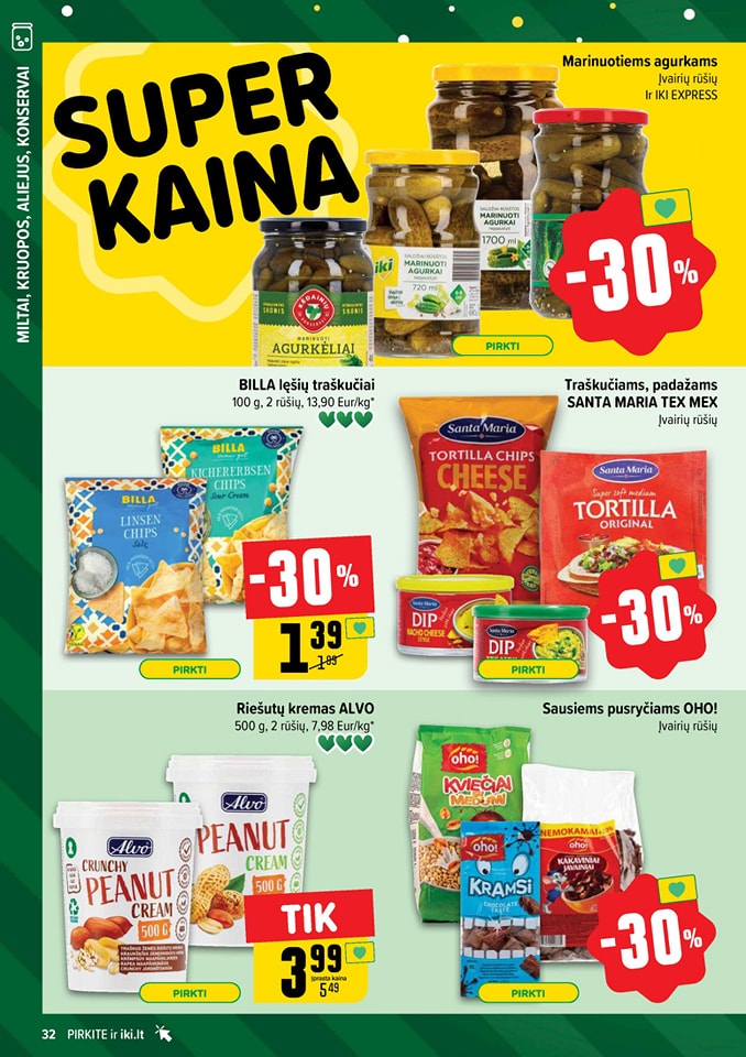 Naujausias IKI kaininis katalogas 2024.12.30 - 2025.01.05