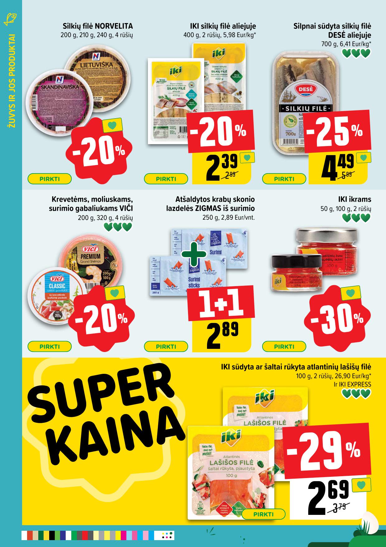 Naujausias IKI kaininis katalogas 2025.03.24 - 2025.03.30