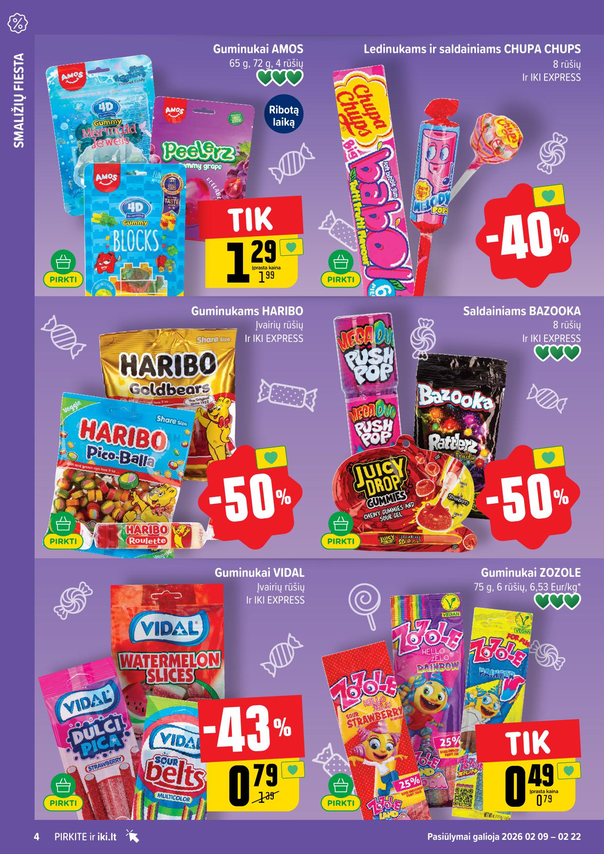 Naujausias IKI kaininis katalogas 2026.02.09 - 2026.02.15