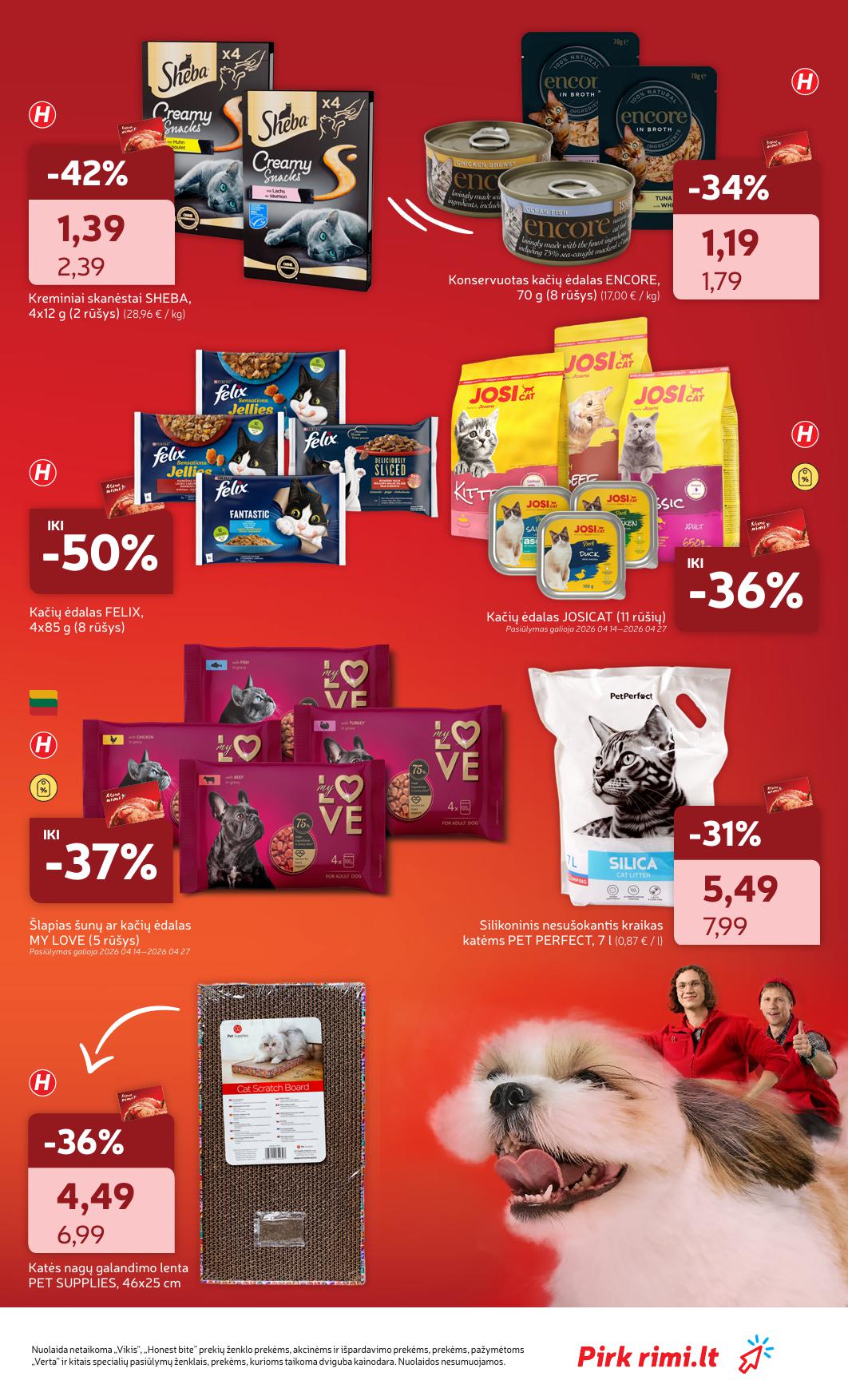 Naujausias RIMI kaininis katalogas 2026.04.14 - 2026.04.20