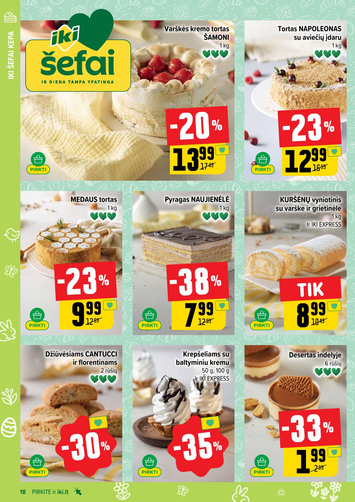 Naujausias IKI kaininis katalogas 2026.03.23 - 2026.03.29