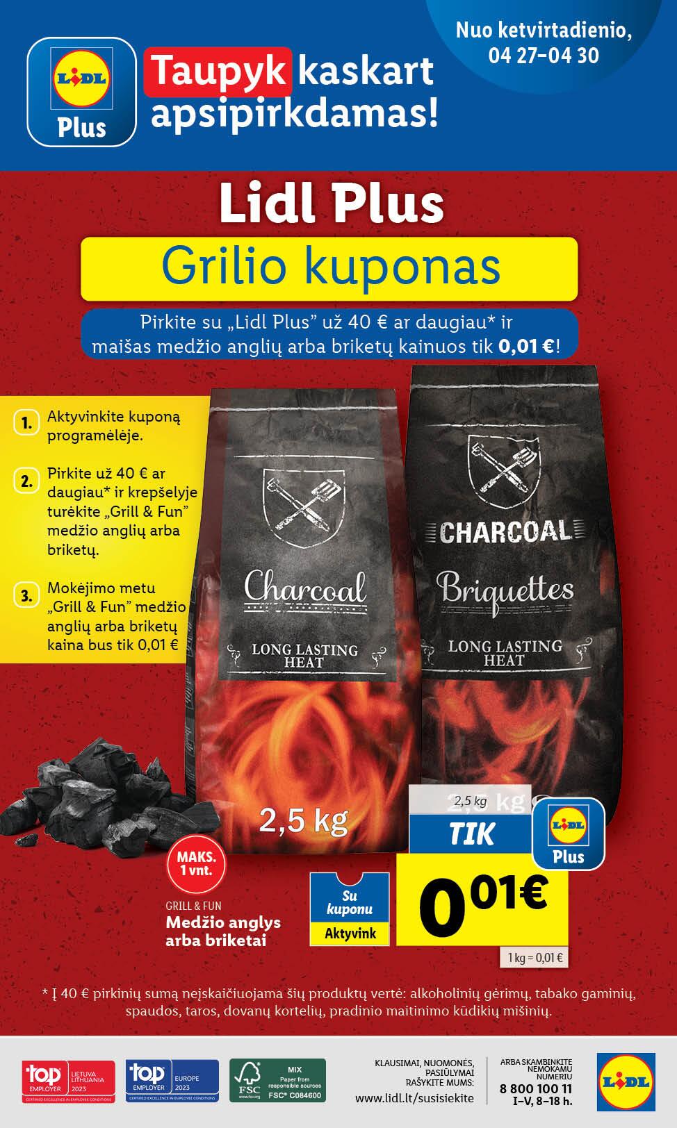 Naujausias LIDL kaininis katalogas 2023.04.24 - 2023.04.30