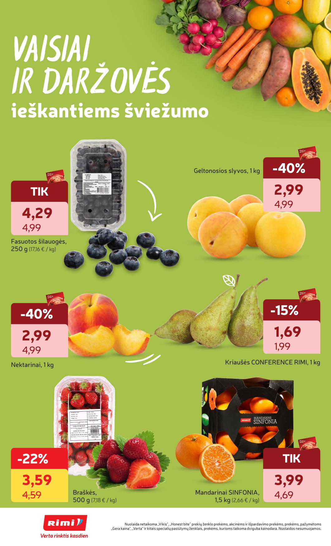 Naujausias RIMI kaininis katalogas 2026.03.24 - 2026.03.30
