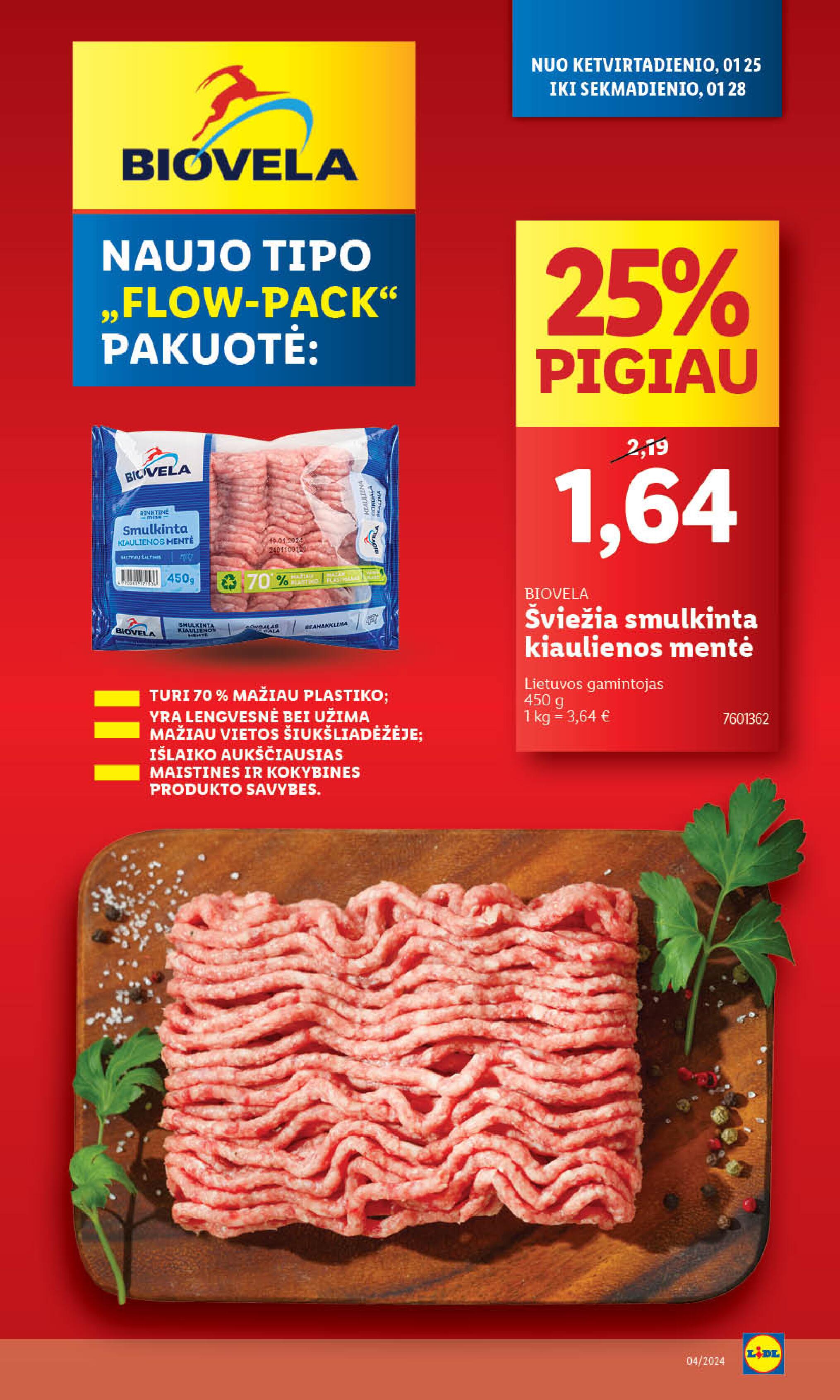 Naujausias LIDL kaininis katalogas 2024.01.22 - 2024.01.28