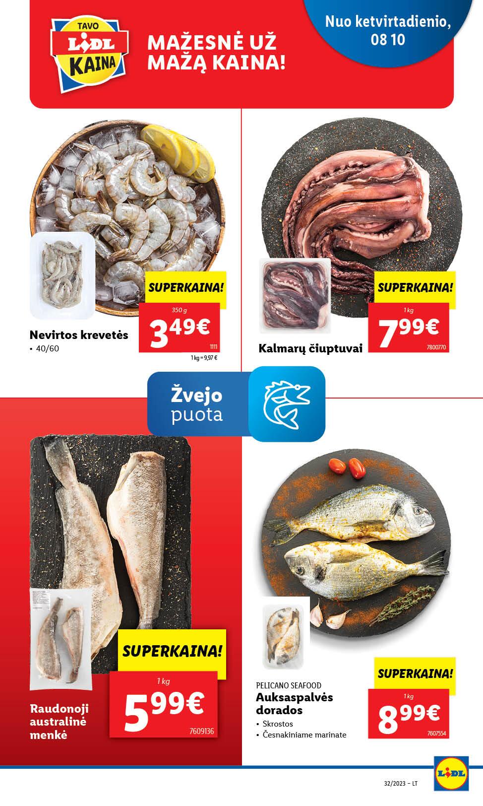 Naujausias LIDL kaininis katalogas 2023.08.07 - 2023.08.13