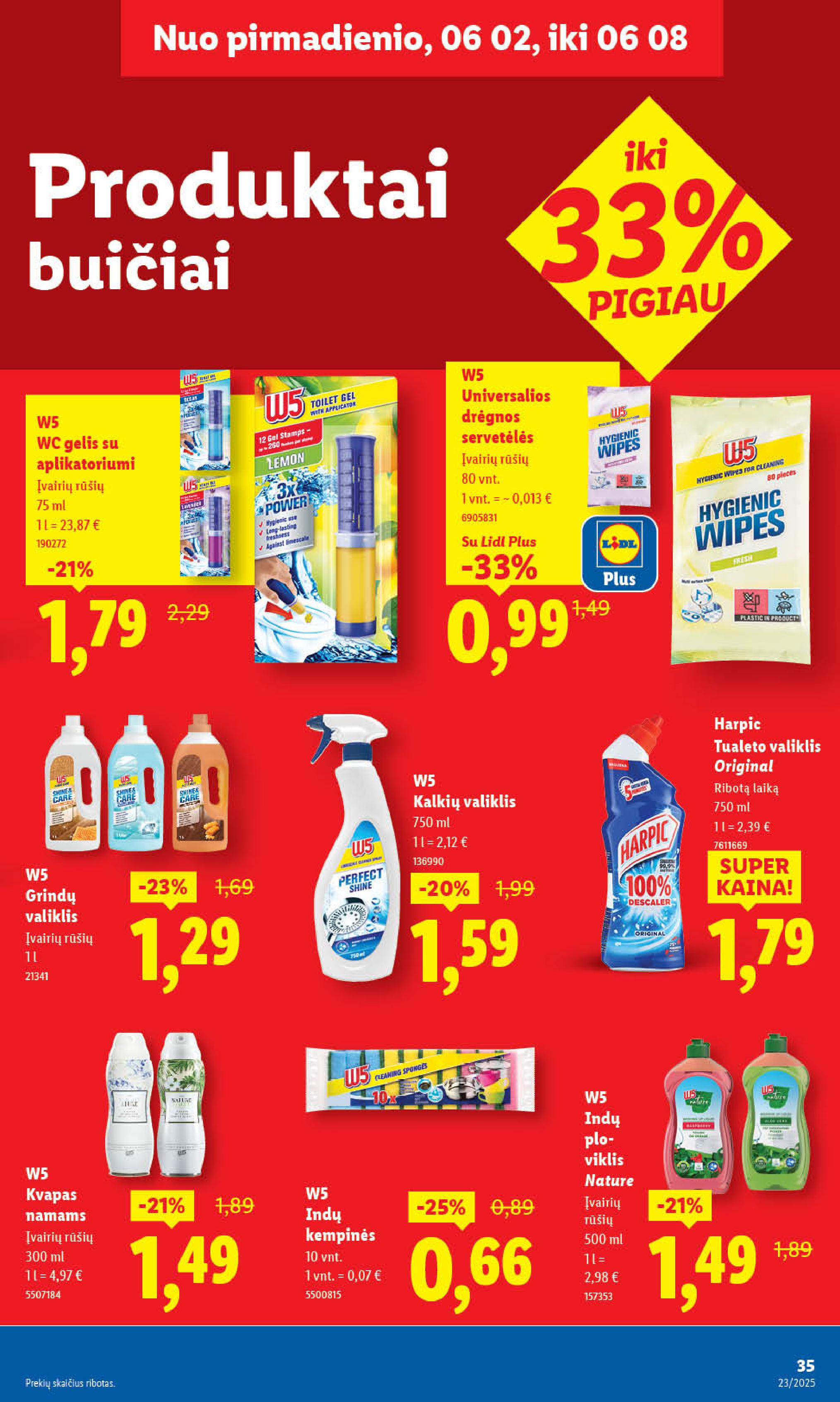 Naujausias LIDL kaininis katalogas 2025.06.02 - 2025.06.08