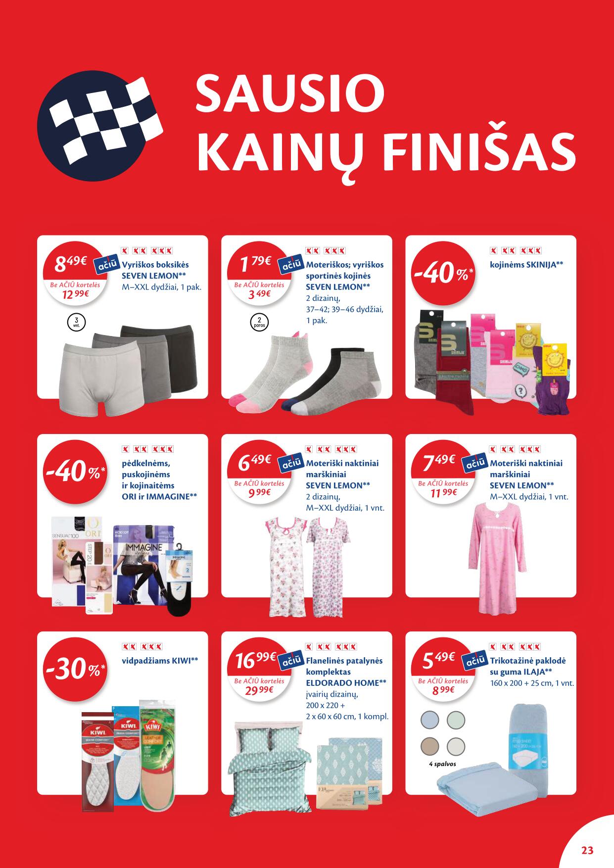 Naujausias MAXIMA kaininis katalogas 2023.01.24 - 2023.01.30