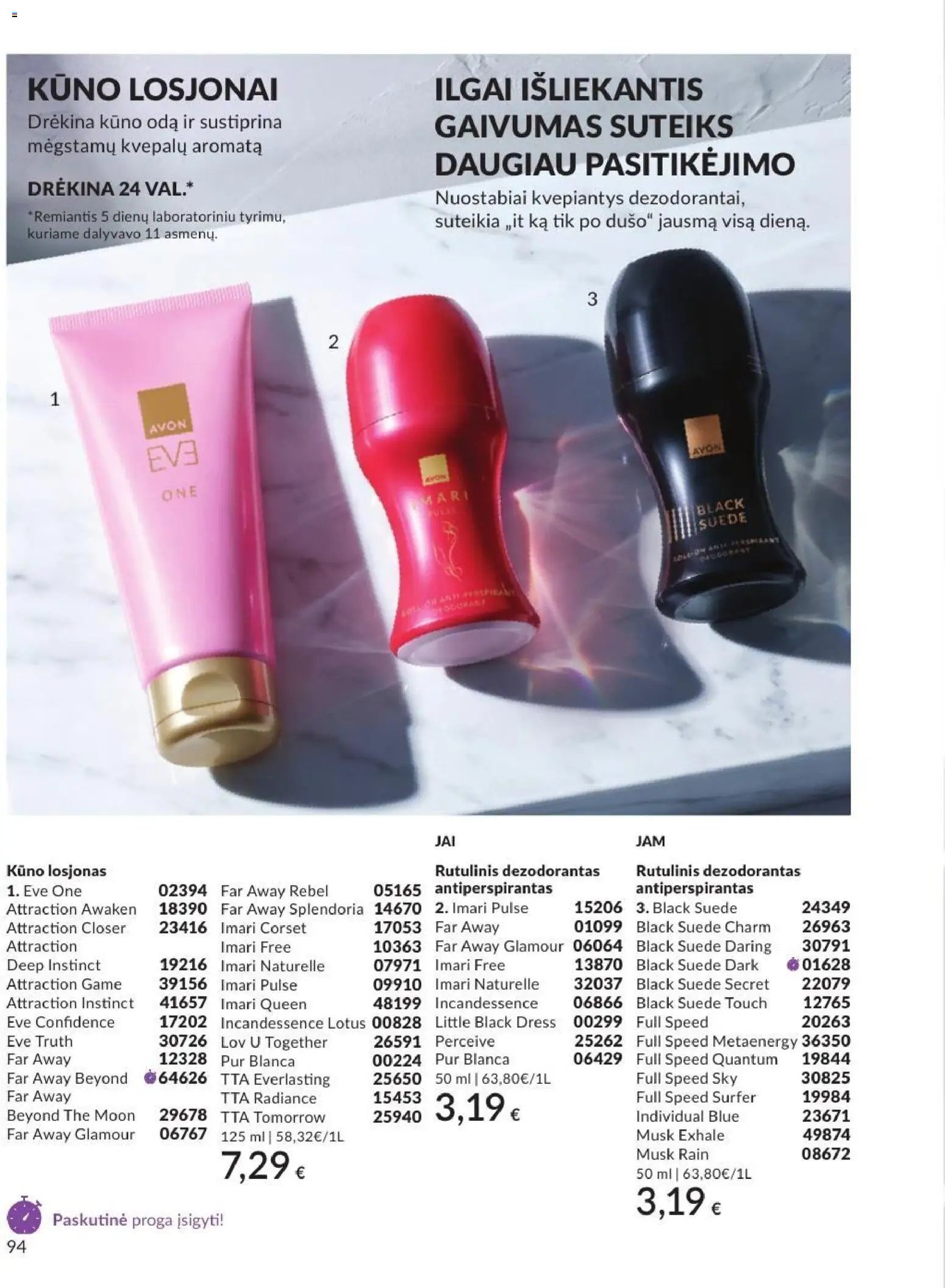 AVON katalogas galioja 2026.09.01 - 2026.09.30
