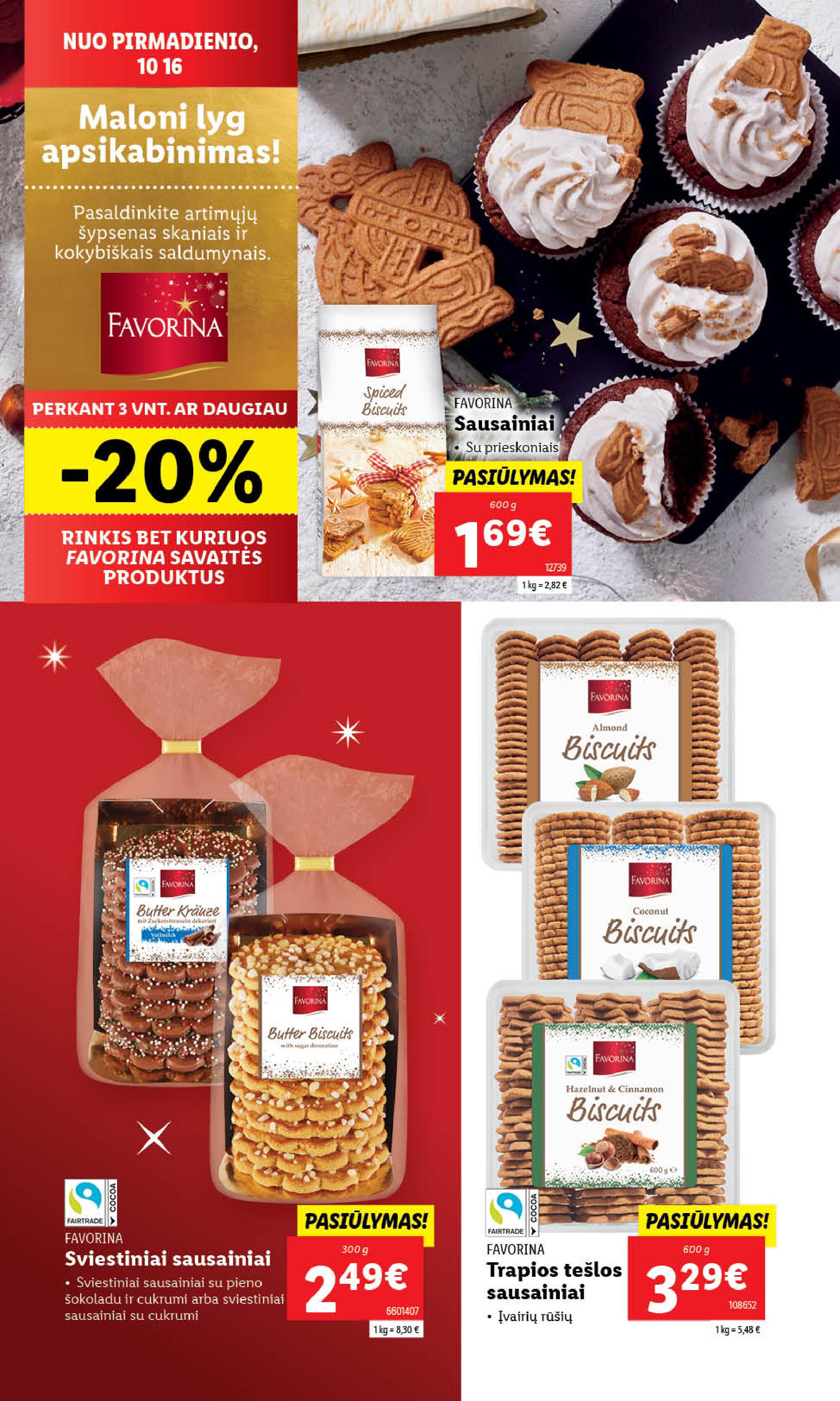 Naujausias LIDL kaininis katalogas 2023.10.16 - 2023.10.22