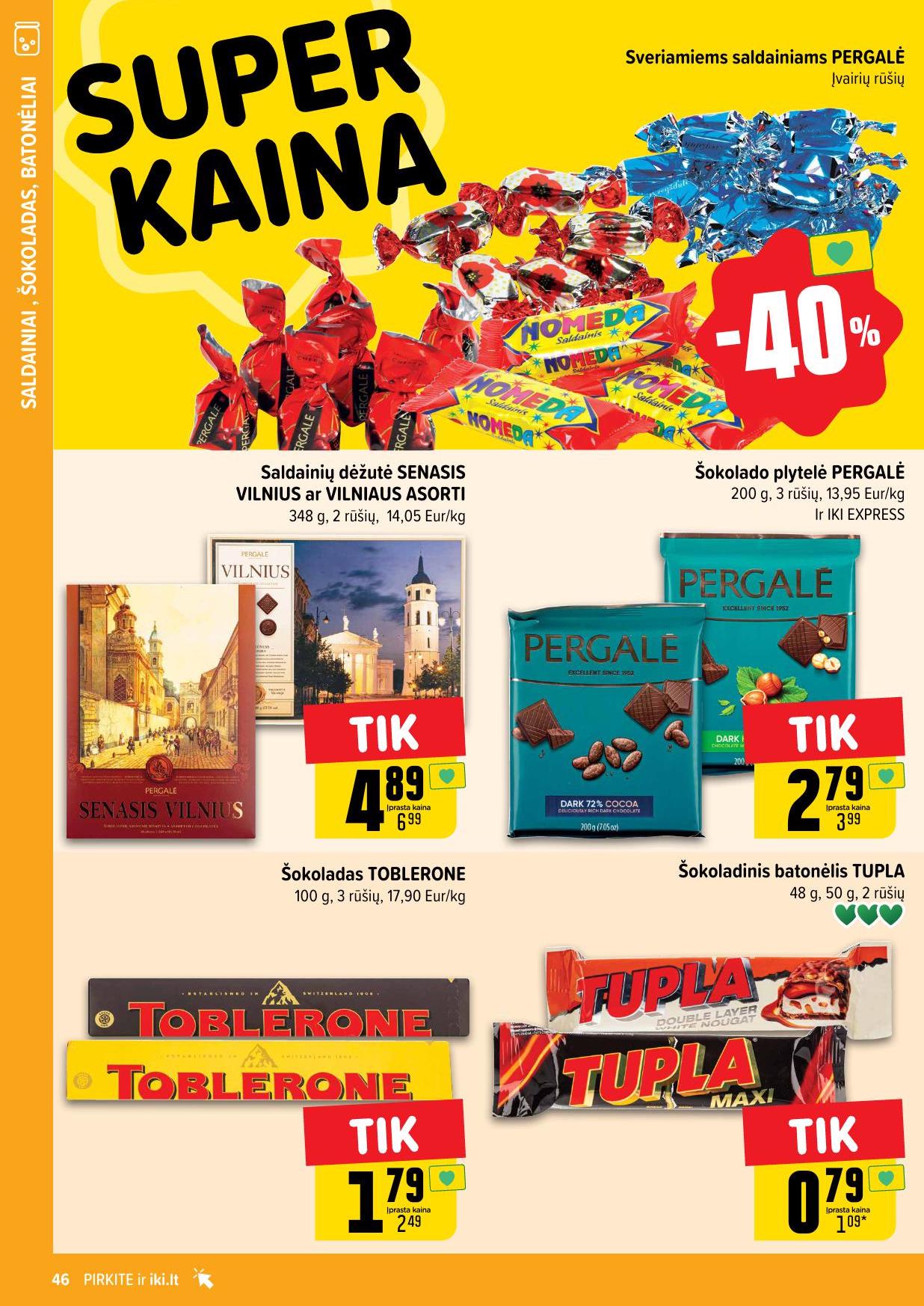 Naujausias IKI kaininis katalogas 2024.03.18 - 2024.03.24