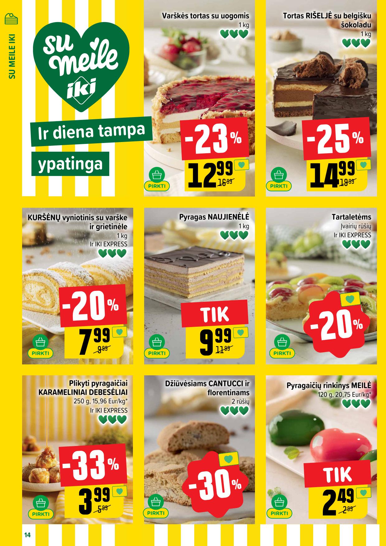 Naujausias IKI kaininis katalogas 2025.08.04 - 2025.08.10