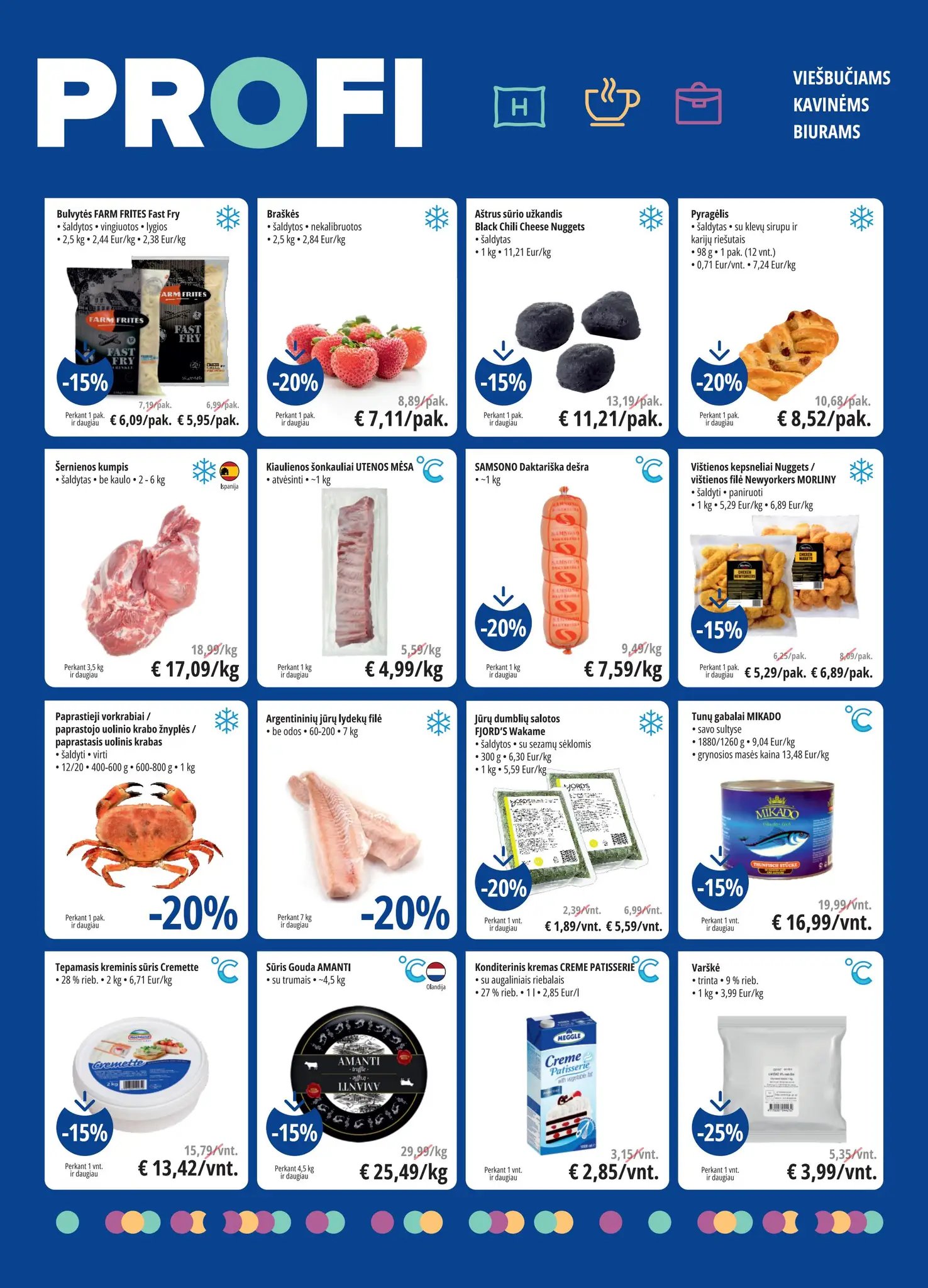 PROMO Cash&Carry akcijų leidinys 2025.07.09 - 2025.07.22