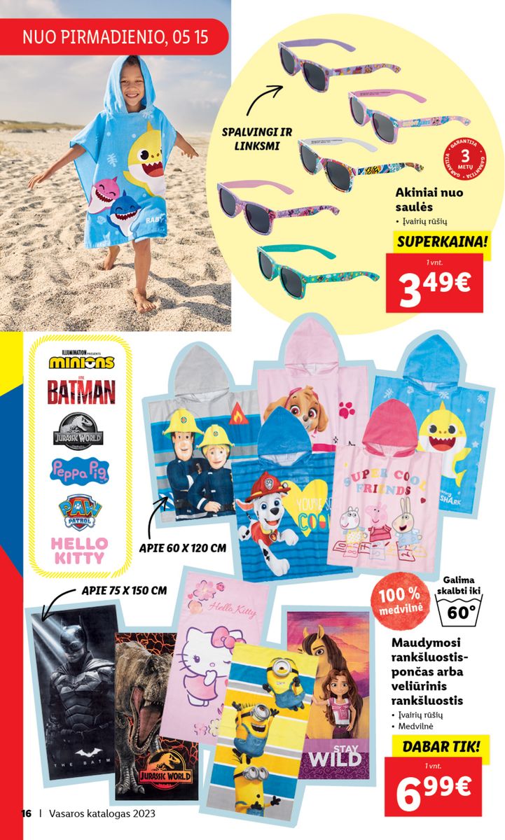 LIDL Vasaros katalogas 2023