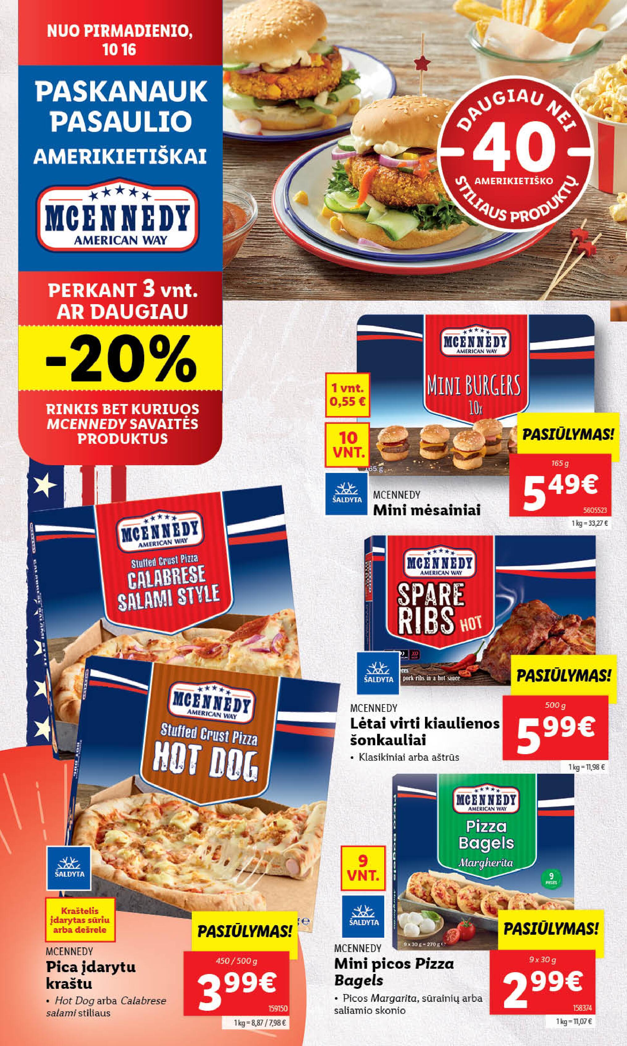 Naujausias LIDL kaininis katalogas 2023.10.16 - 2023.10.22