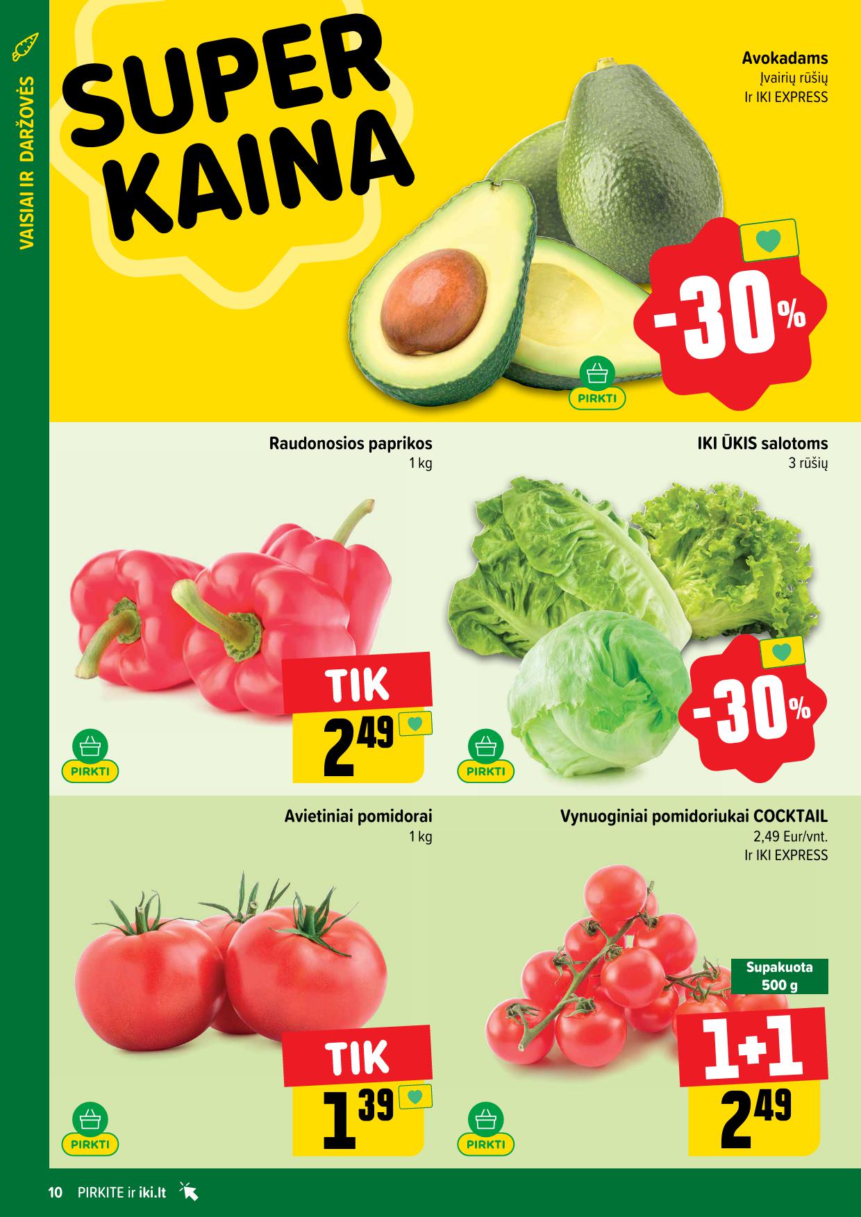 Naujausias IKI kaininis katalogas 2025.06.30 - 2025.07.06