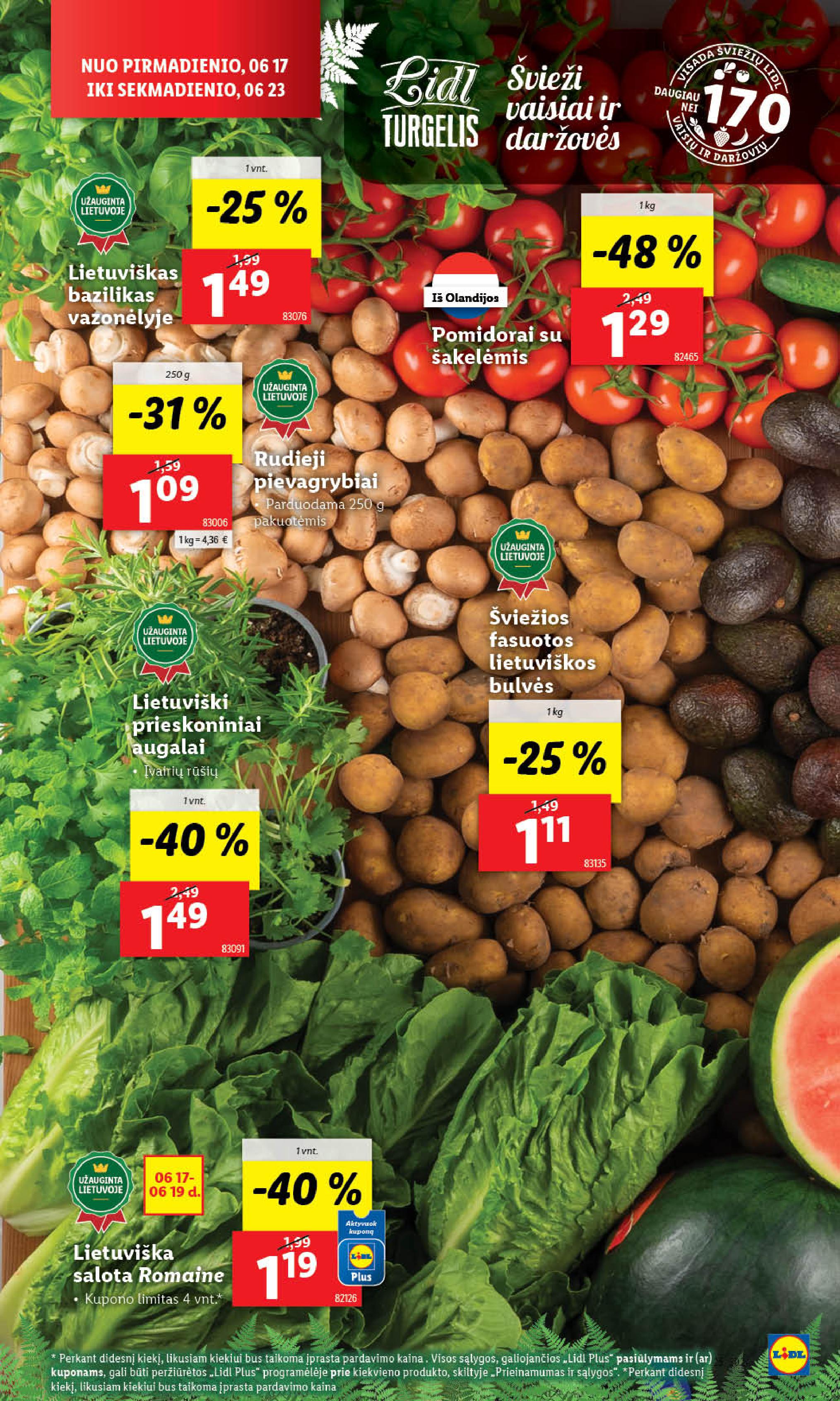 Naujausias LIDL kaininis katalogas 2024.06.17 - 2024.06.23