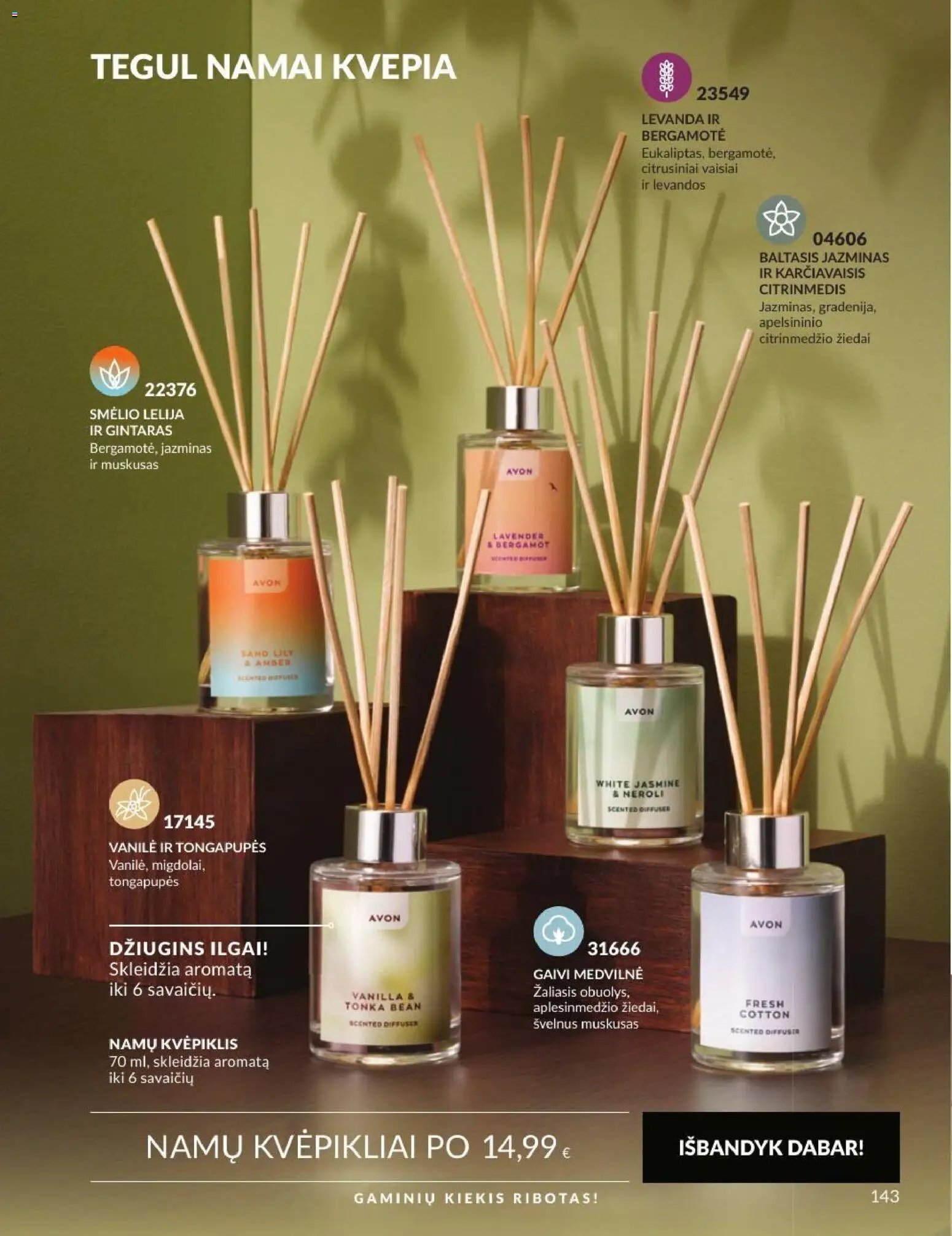 AVON katalogas galioja 2026.09.01 - 2026.09.30