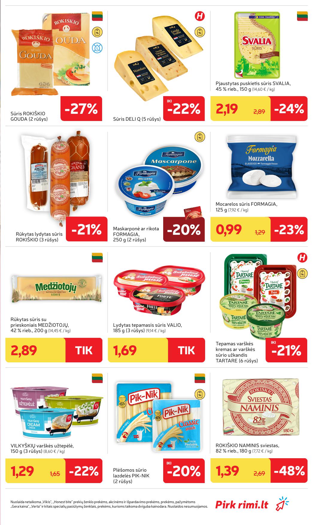 Naujausias RIMI kaininis katalogas 2026.03.10 - 2026.03.16
