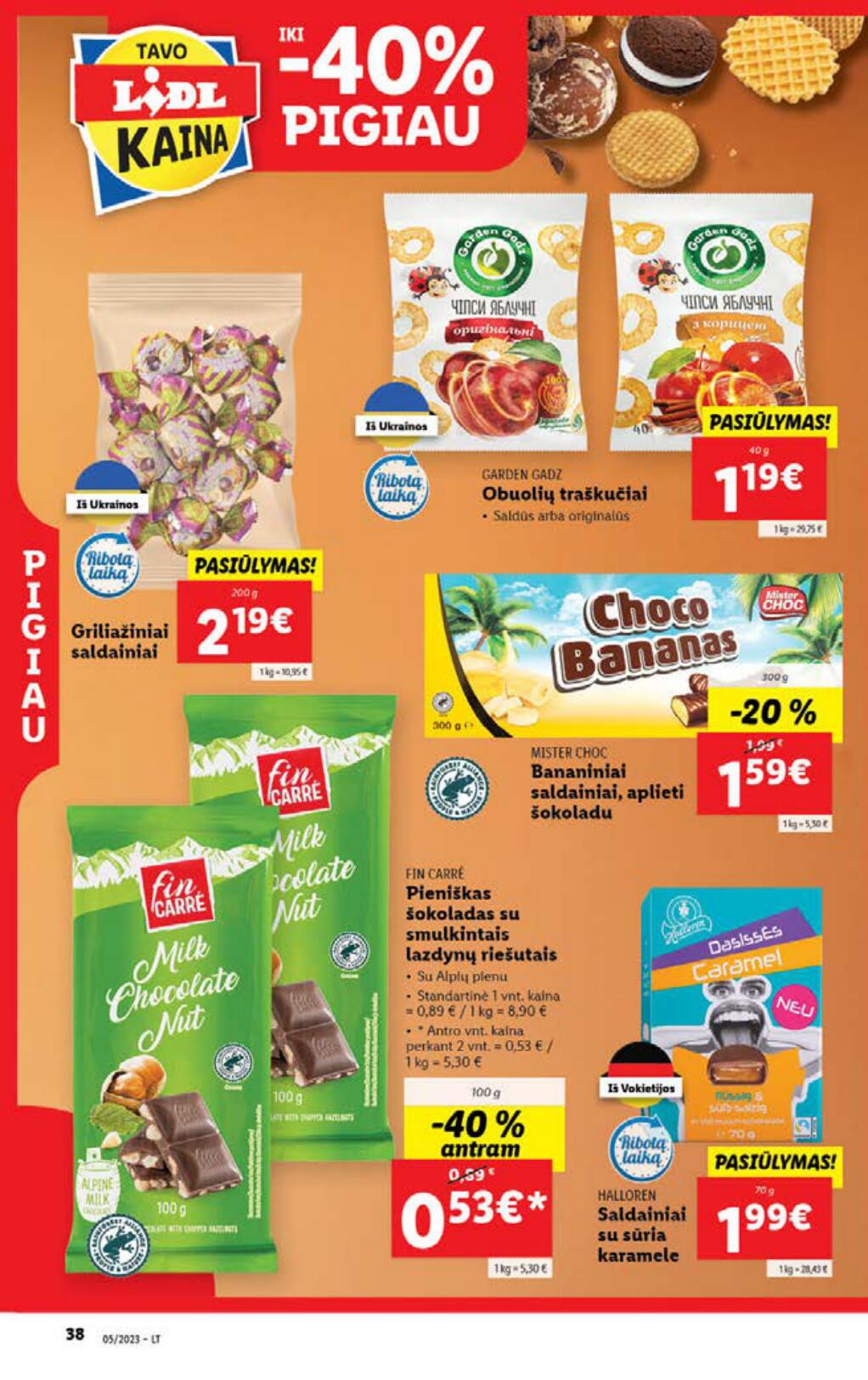 Naujausias LIDL kaininis katalogas 2023.01.30 - 2023.02.05