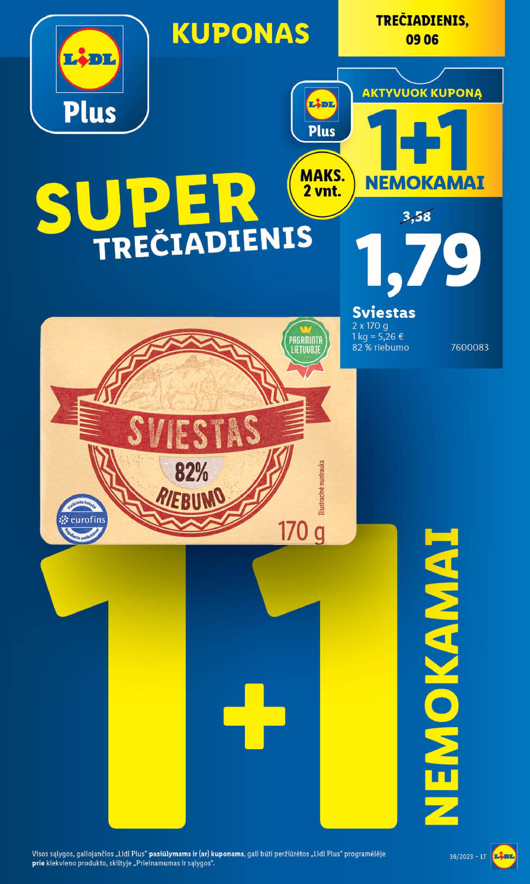 Naujausias LIDL kaininis katalogas 2023.09.04 - 2023.09.10