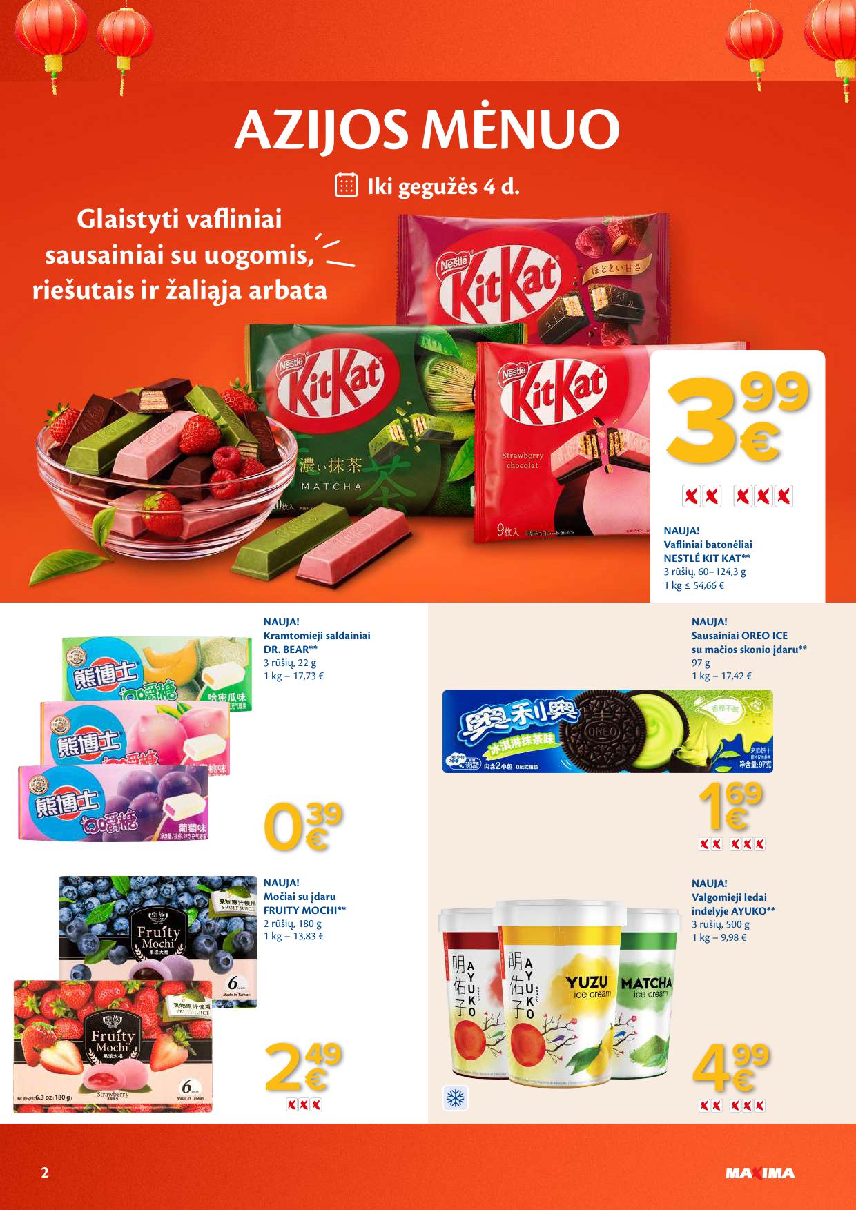 Naujausias MAXIMA kaininis katalogas 2026.04.07 - 2026.04.13
